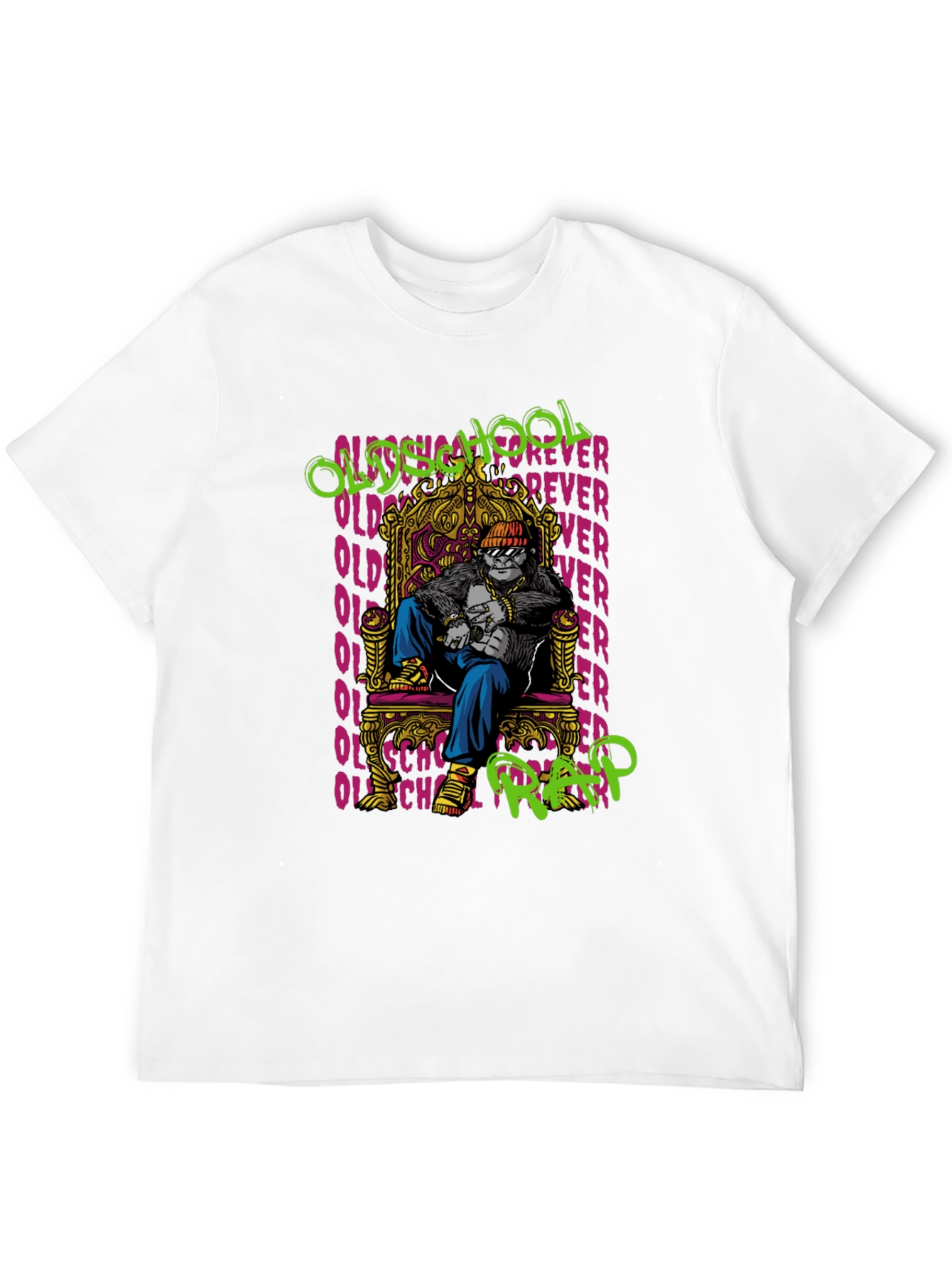 Old School Rap Gorilla T-Shirt