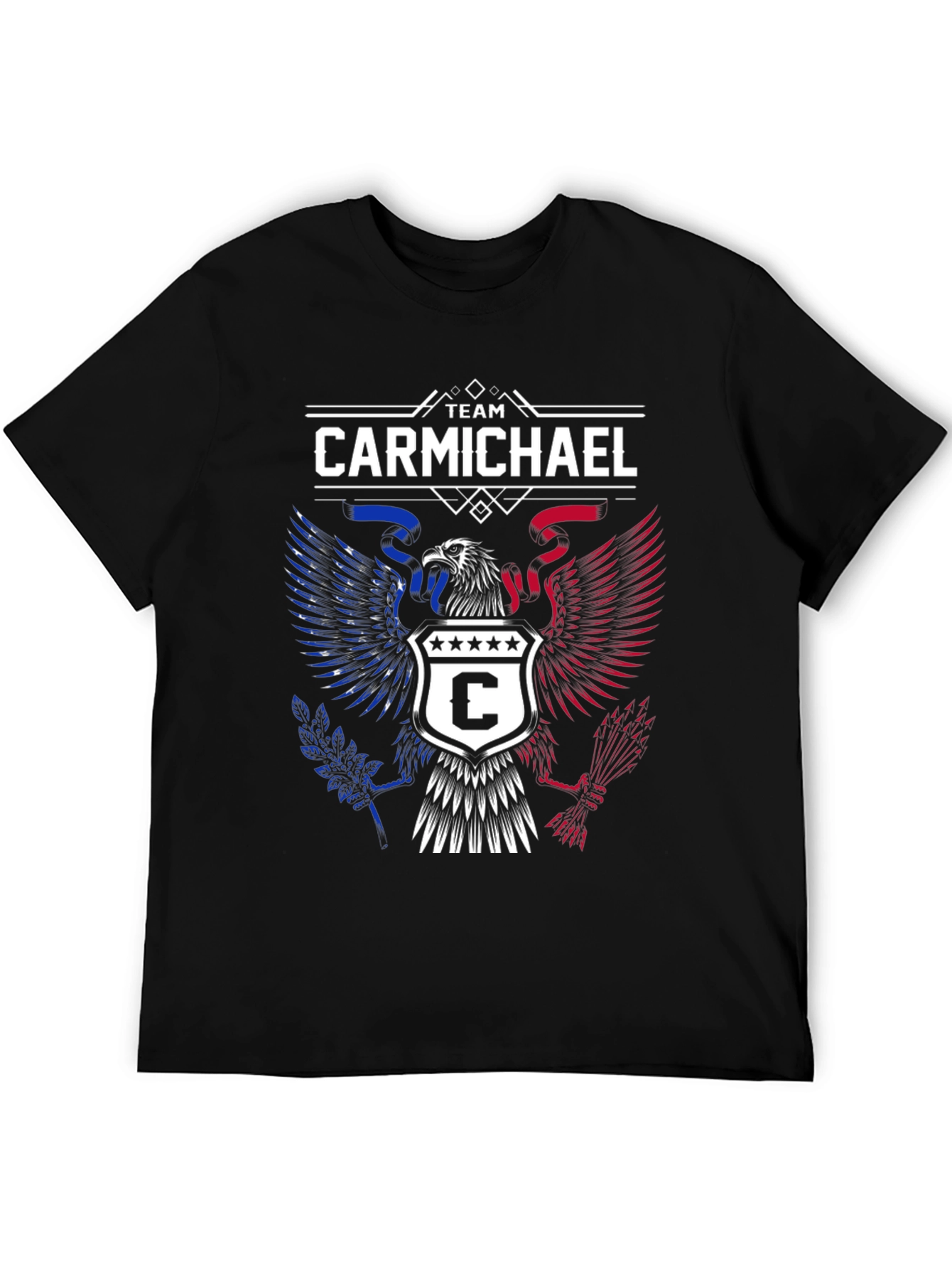 Team Carmichael Patriotic Eagle T-Shirt