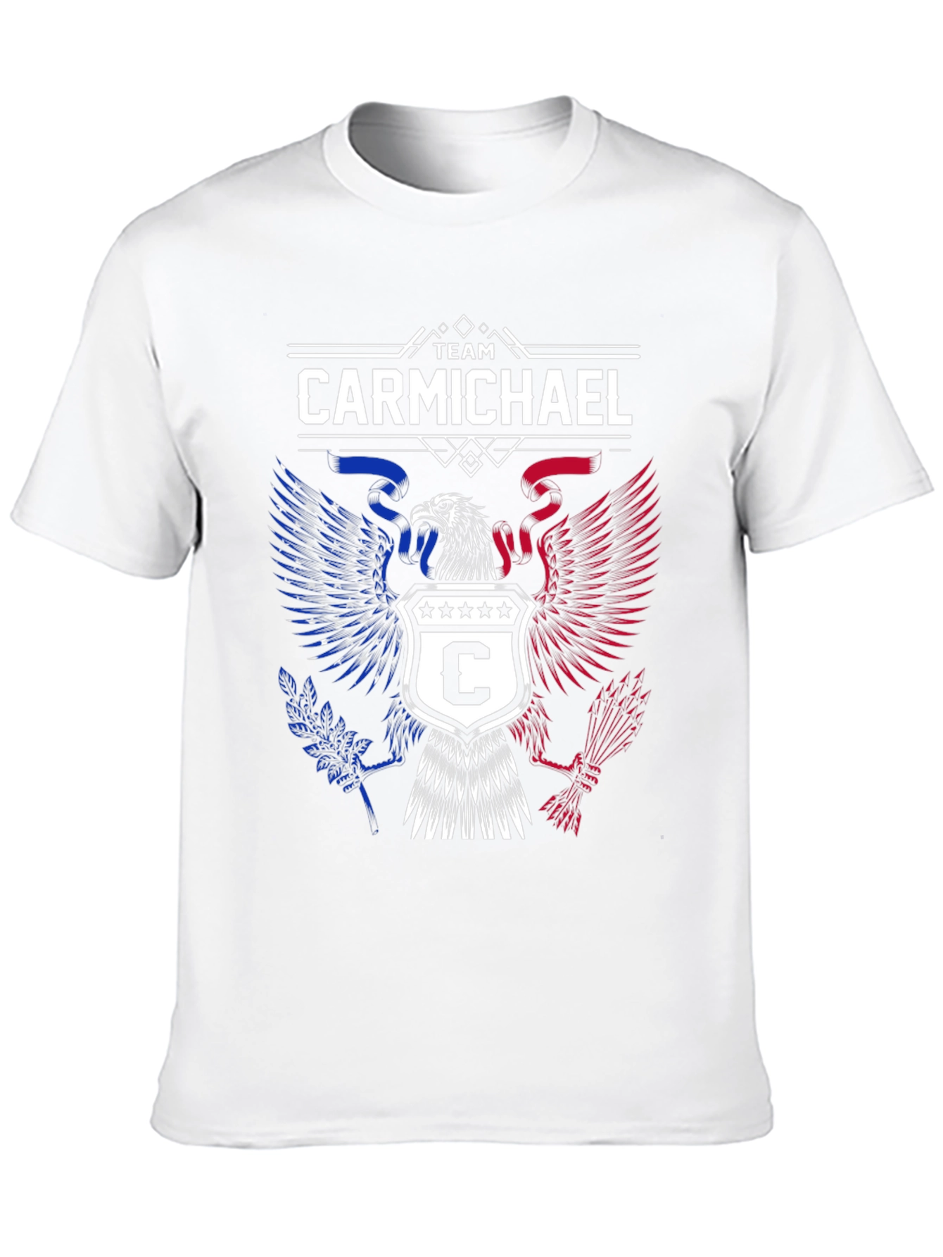 Team Carmichael Patriotic Eagle T-Shirt