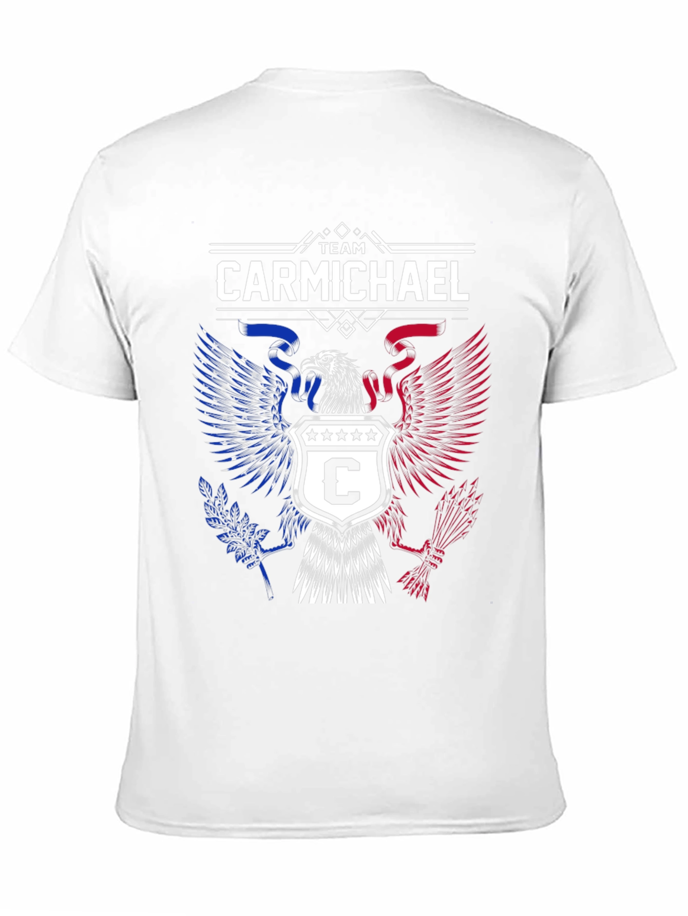 Team Carmichael Patriotic Eagle T-Shirt
