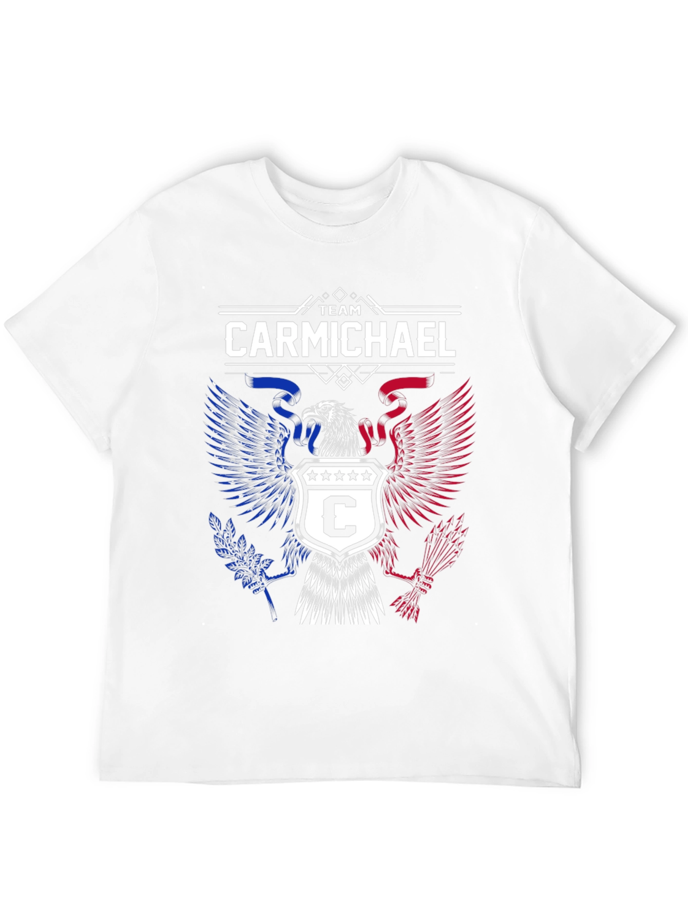 Team Carmichael Patriotic Eagle T-Shirt