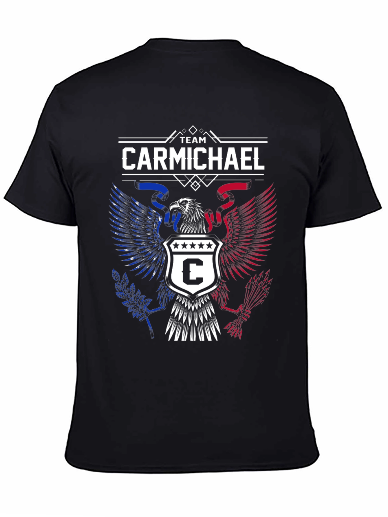 Team Carmichael Patriotic Eagle T-Shirt