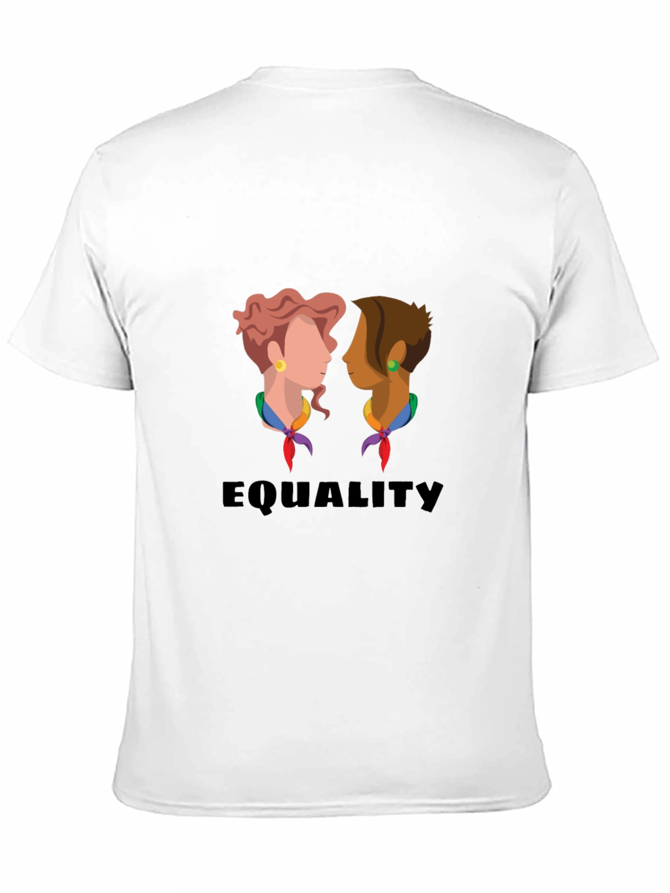 Equality Graphic Tee - Black Unisex T-Shirt