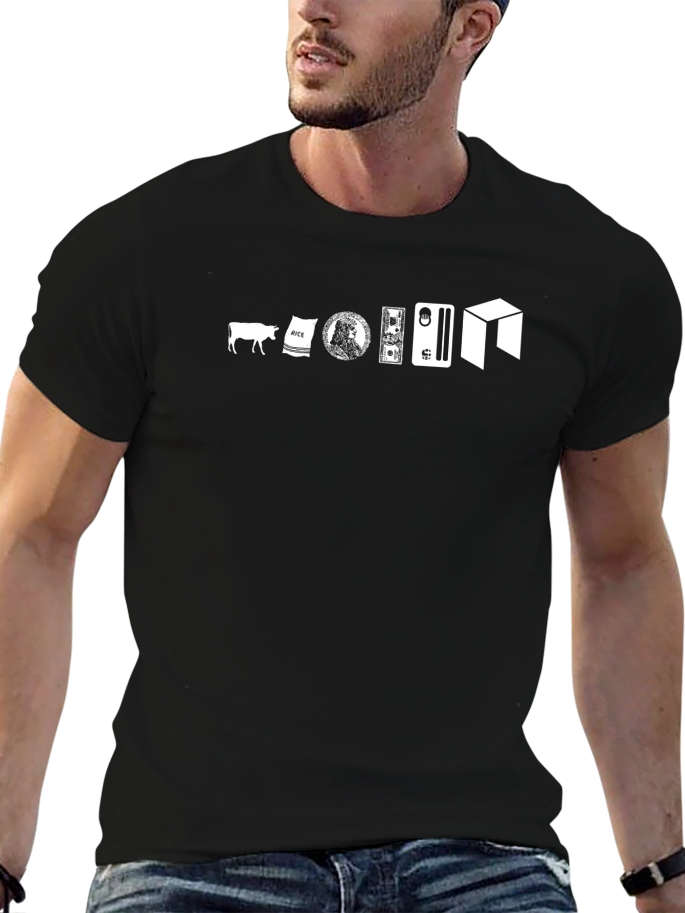 Cow to NEO Crypto Funny T-Shirt