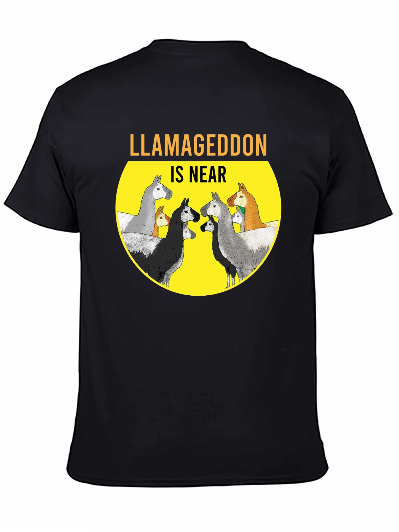 Llamageddon is Near Graphic T-Shirt