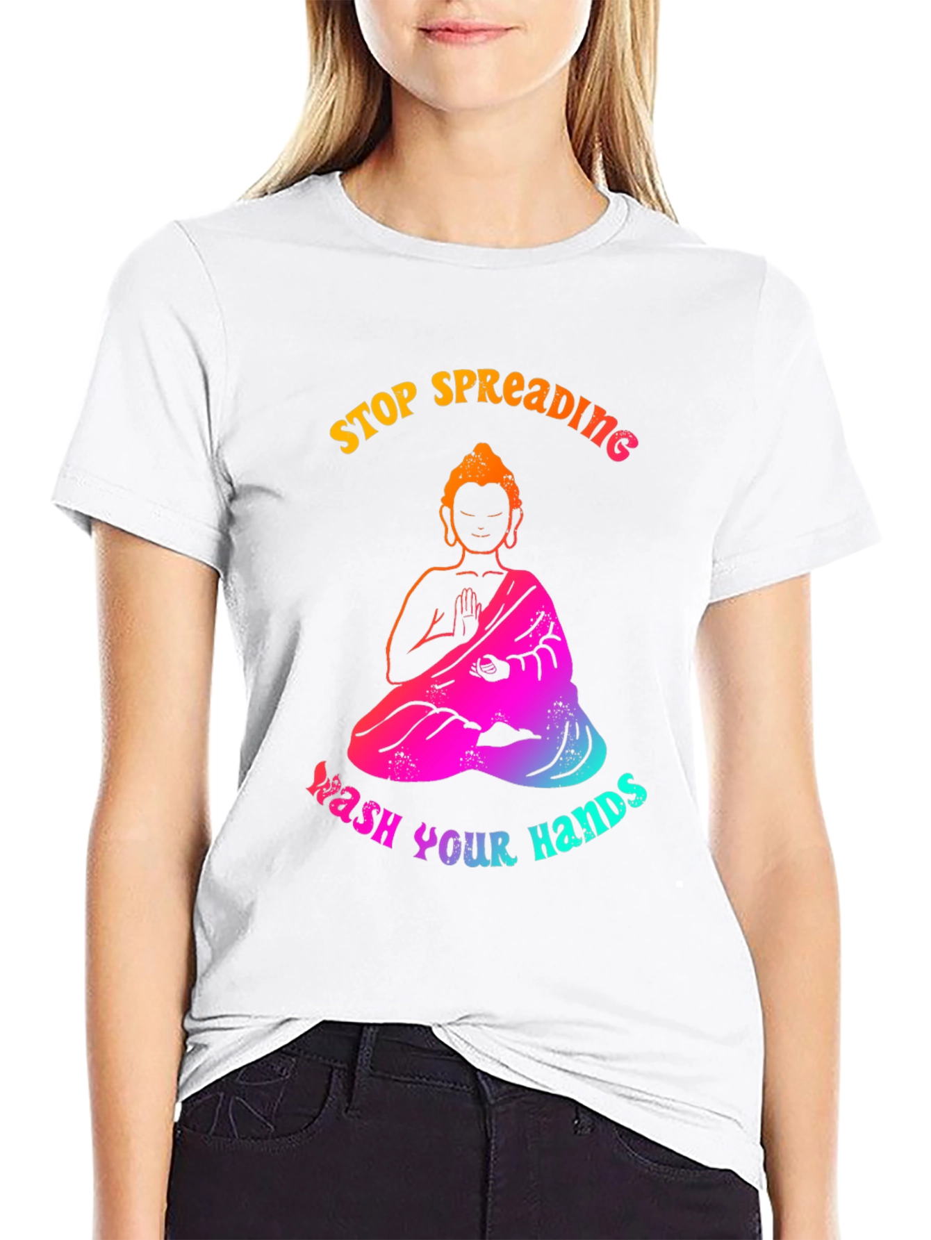 Stop Spreading Wash Your Hands Graphic Tee