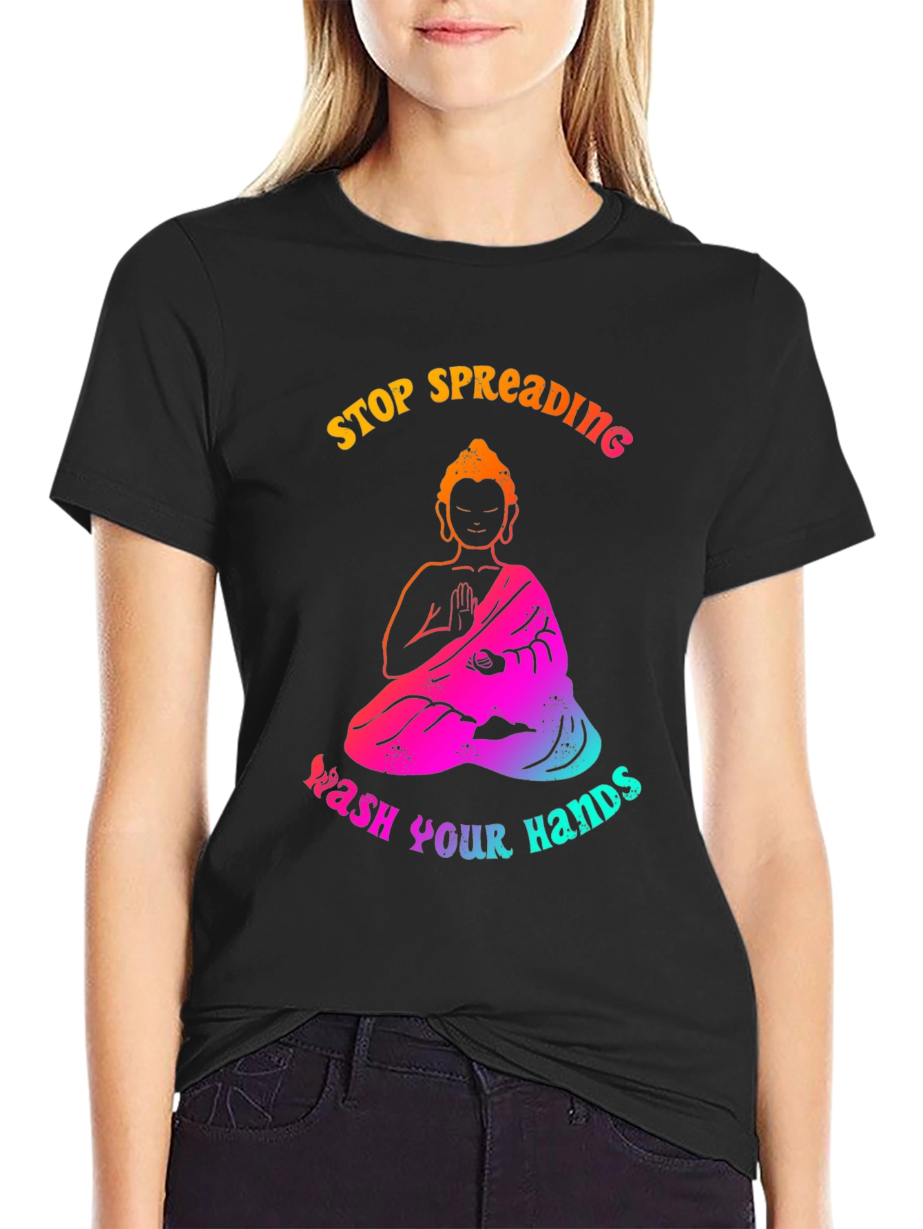 Stop Spreading Wash Your Hands Graphic Tee