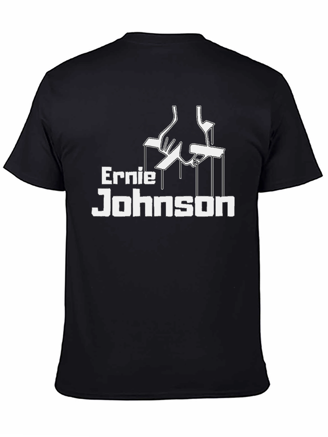 Ernie Johnson Godfather Style T-Shirt - Black