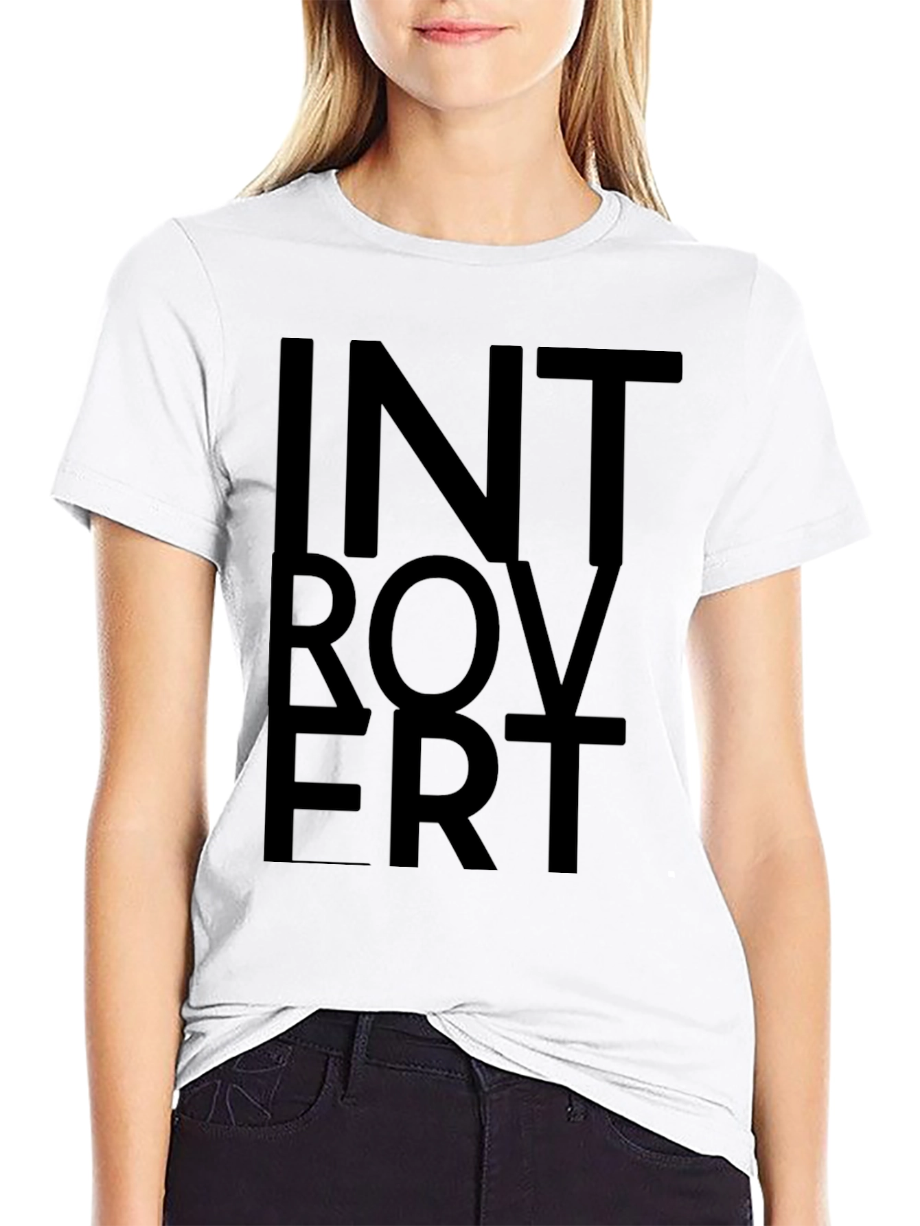 Introvert Graphic T-Shirt - Soft Cotton Blend