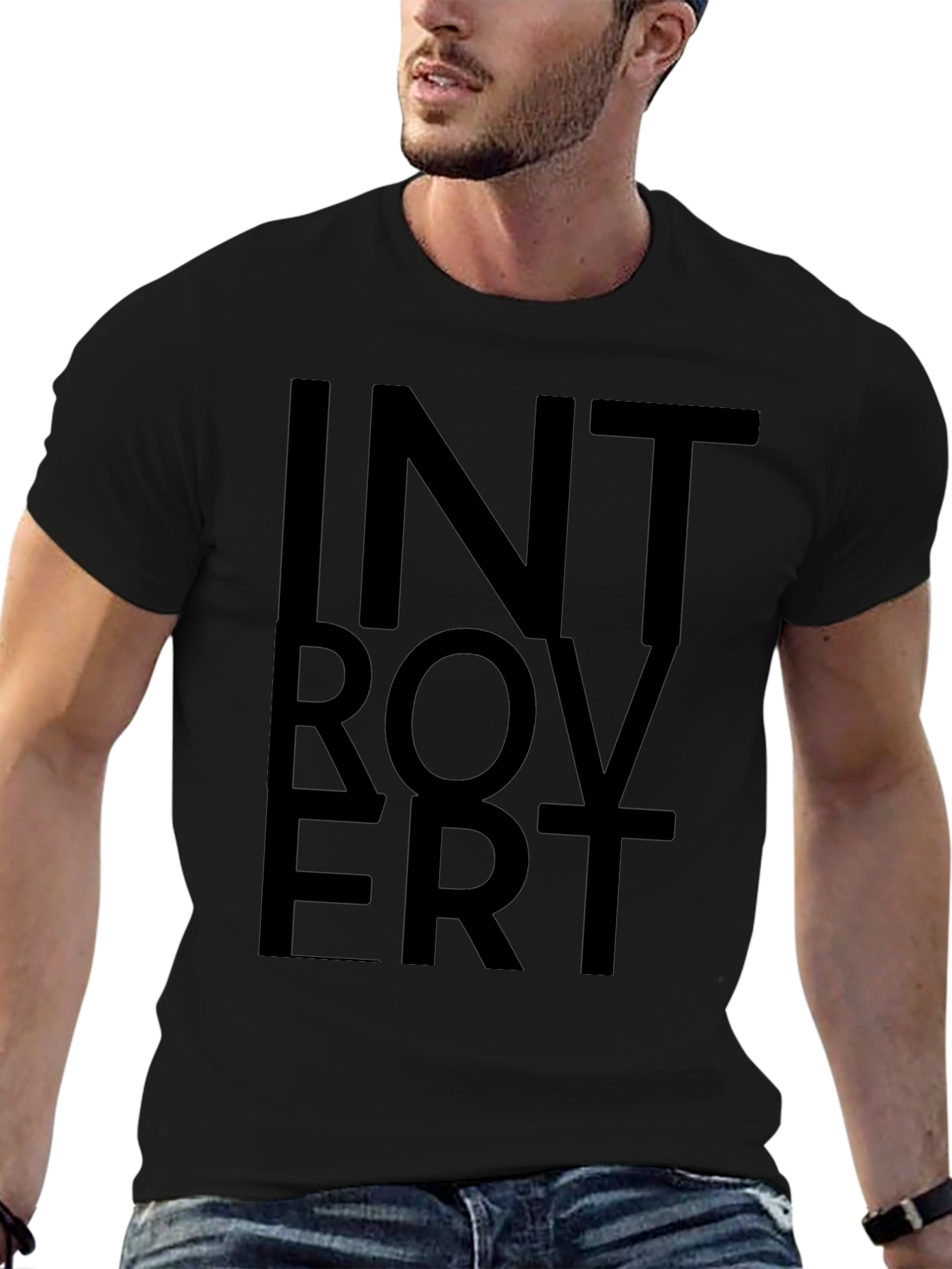 Introvert Graphic T-Shirt - Soft Cotton Blend
