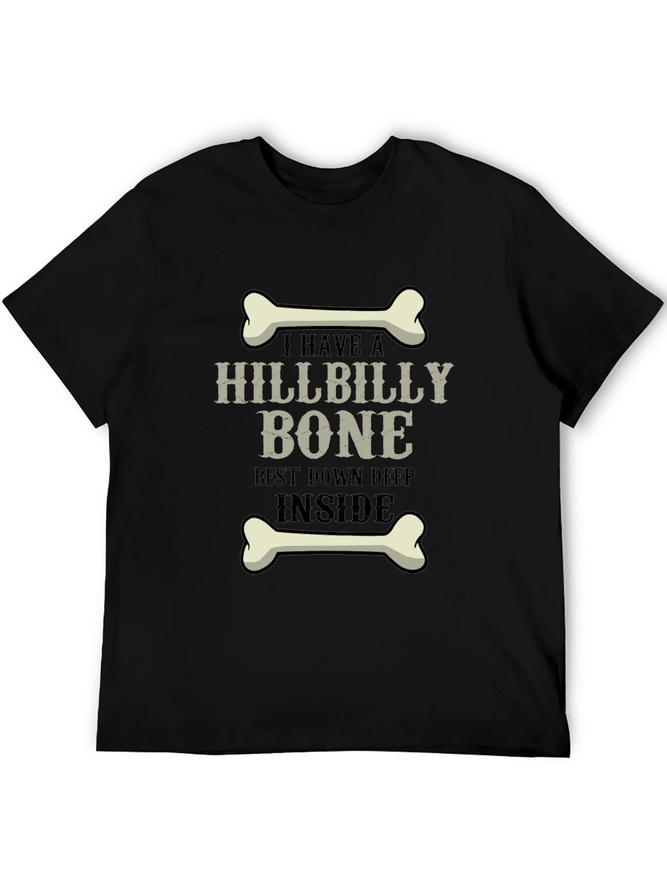 Hillbilly Bone Graphic Tee - Humor T-Shirt