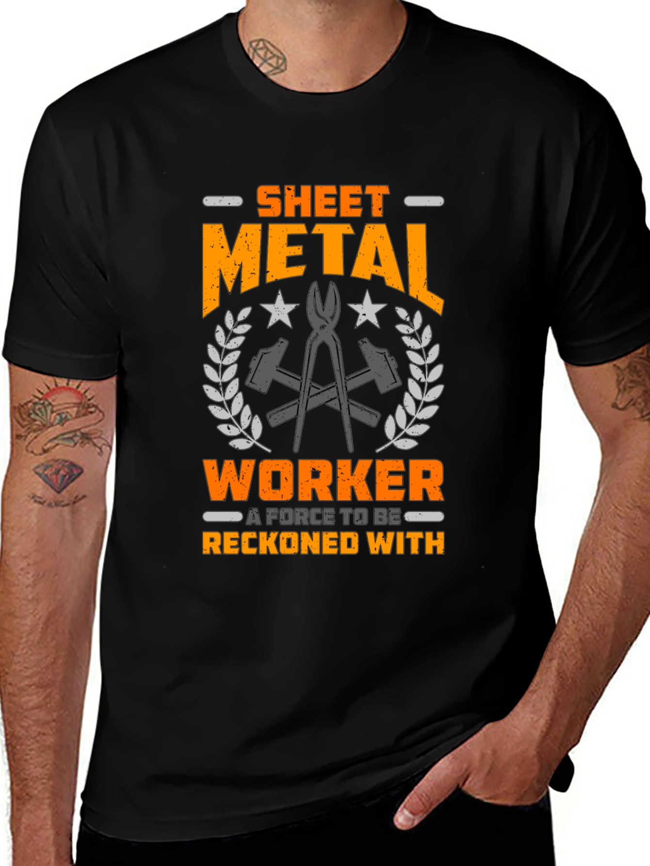 Sheet Metal Worker Graphic Tee