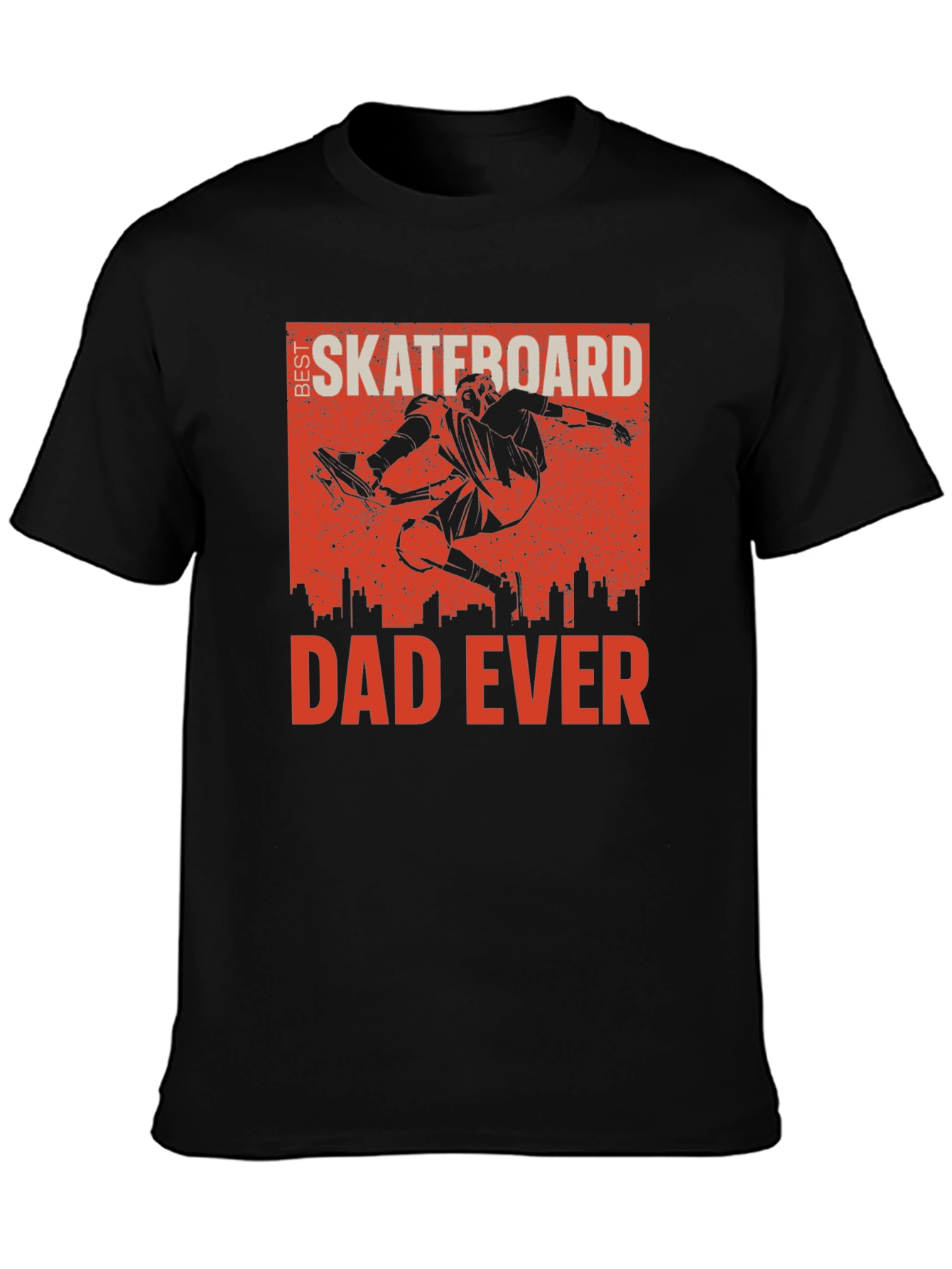 Best Skateboard Dad Ever Graphic T-Shirt