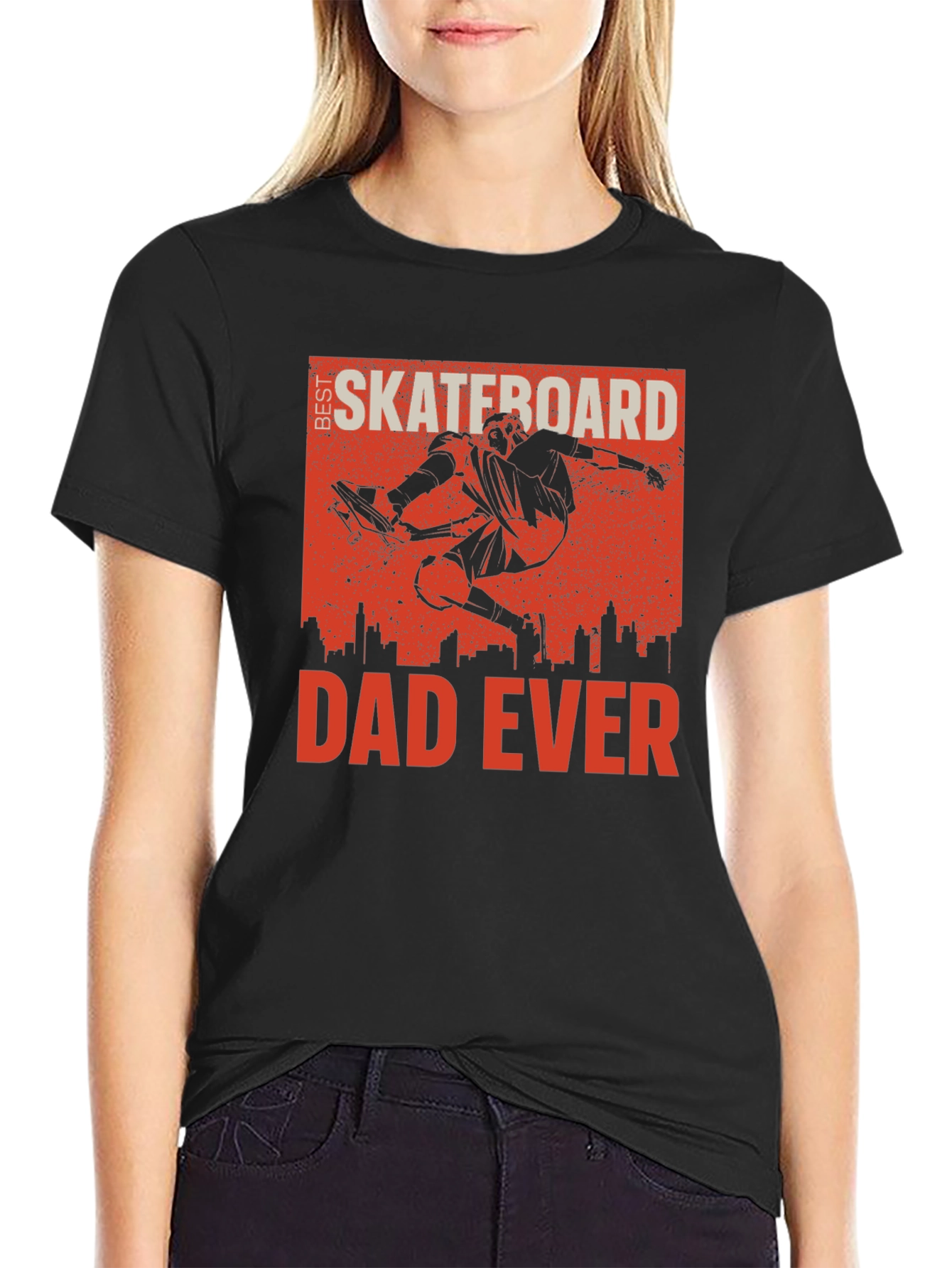 Best Skateboard Dad Ever Graphic T-Shirt