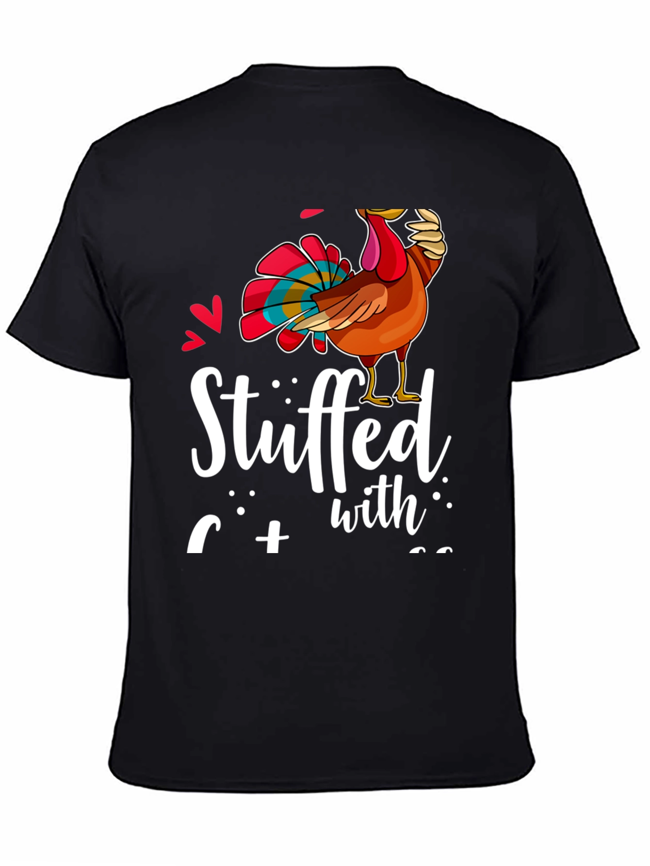 Stuffed With Gratitude T-Shirt - Thanksgiving Apparel