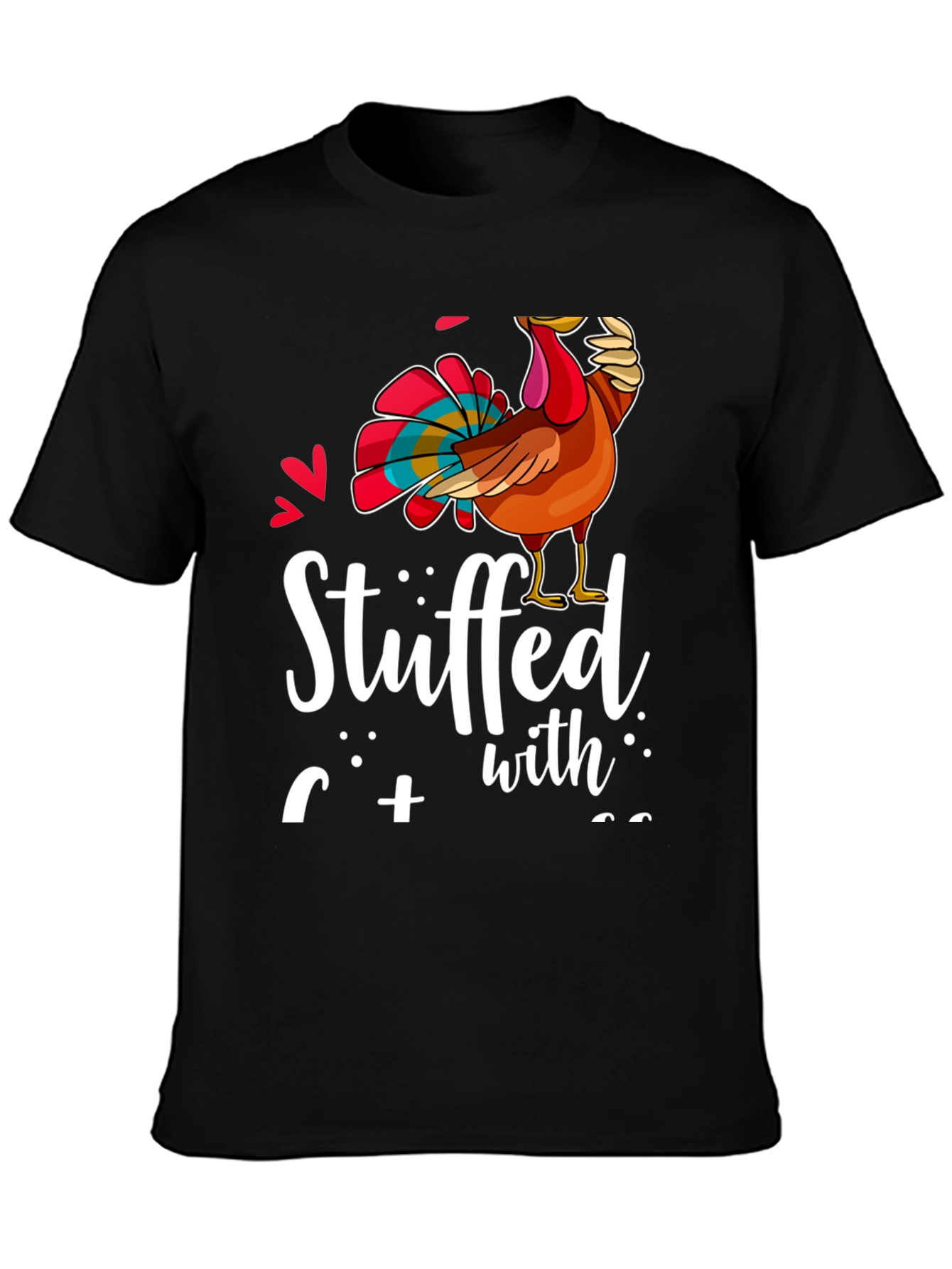Stuffed With Gratitude T-Shirt - Thanksgiving Apparel