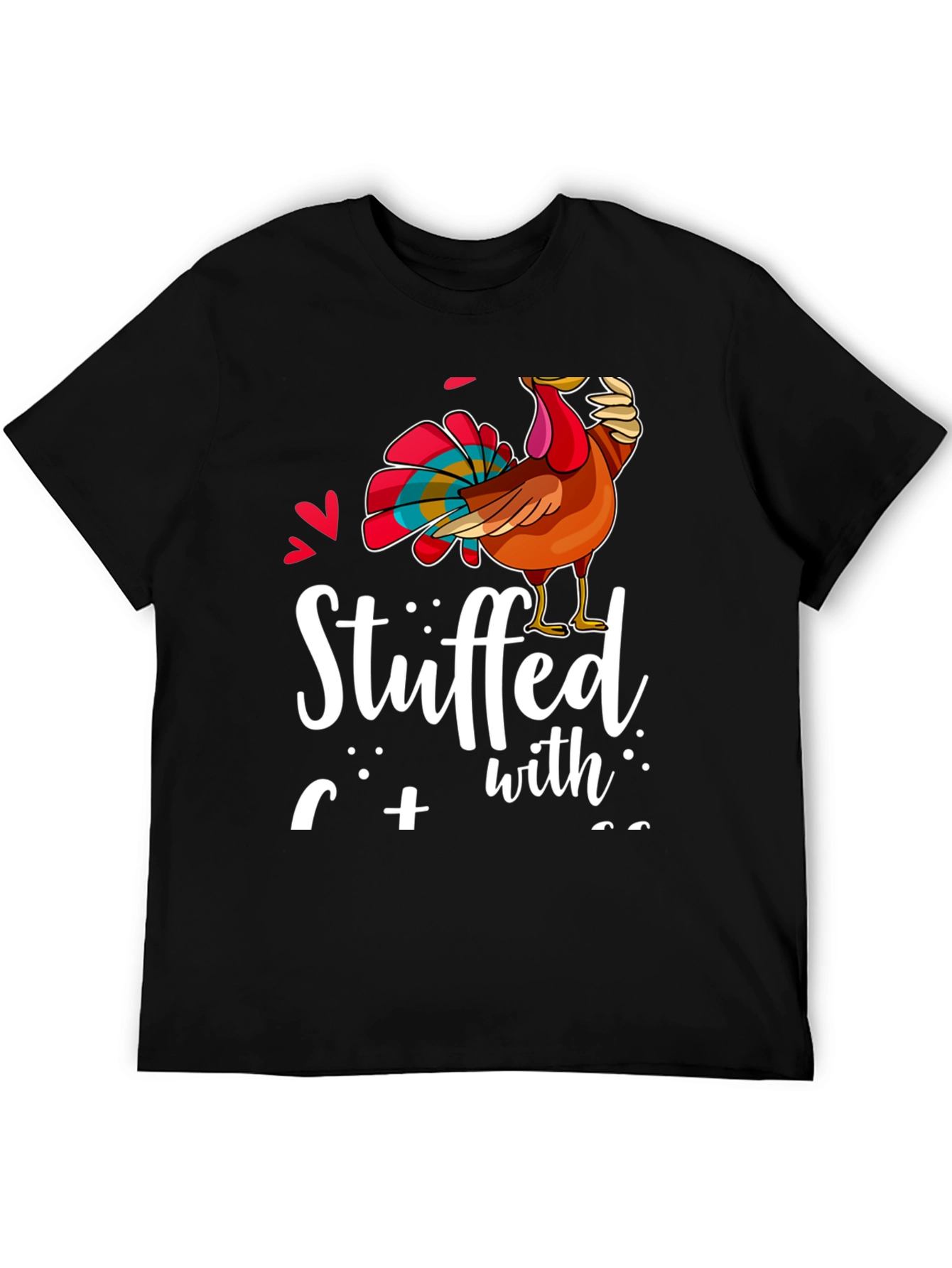 Stuffed With Gratitude T-Shirt - Thanksgiving Apparel