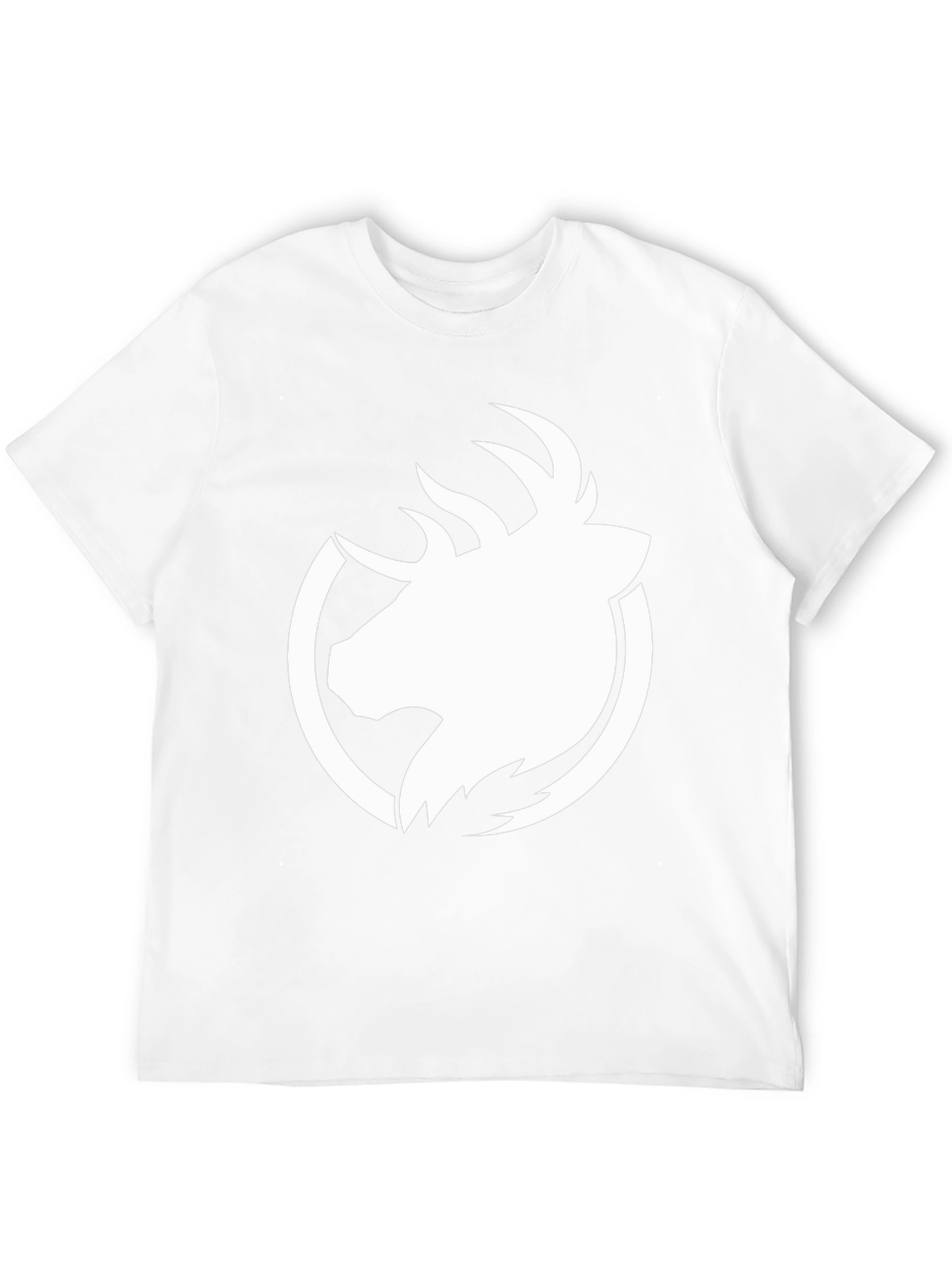 Elk Head Graphic Black T-Shirt