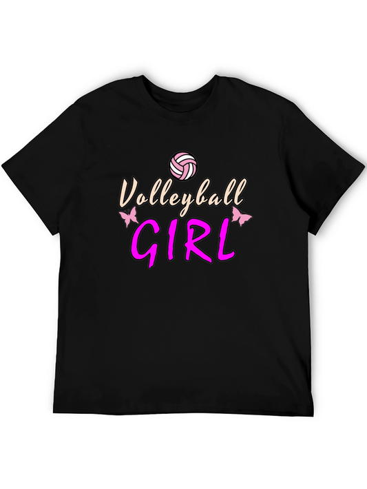 Volleyball Girl Graphic Tee - Sporty & Stylish!