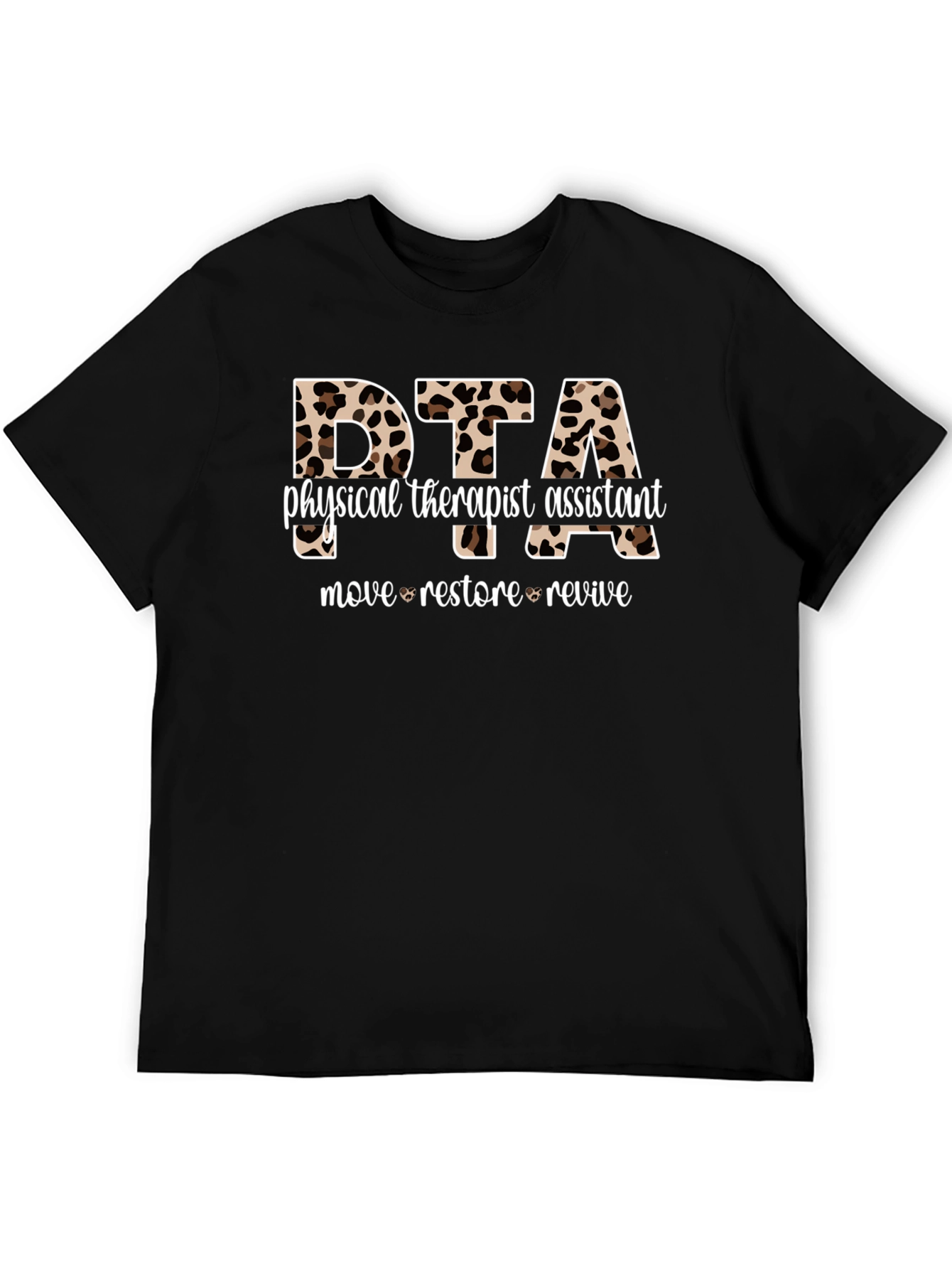 DTA Leopard Print T-Shirt