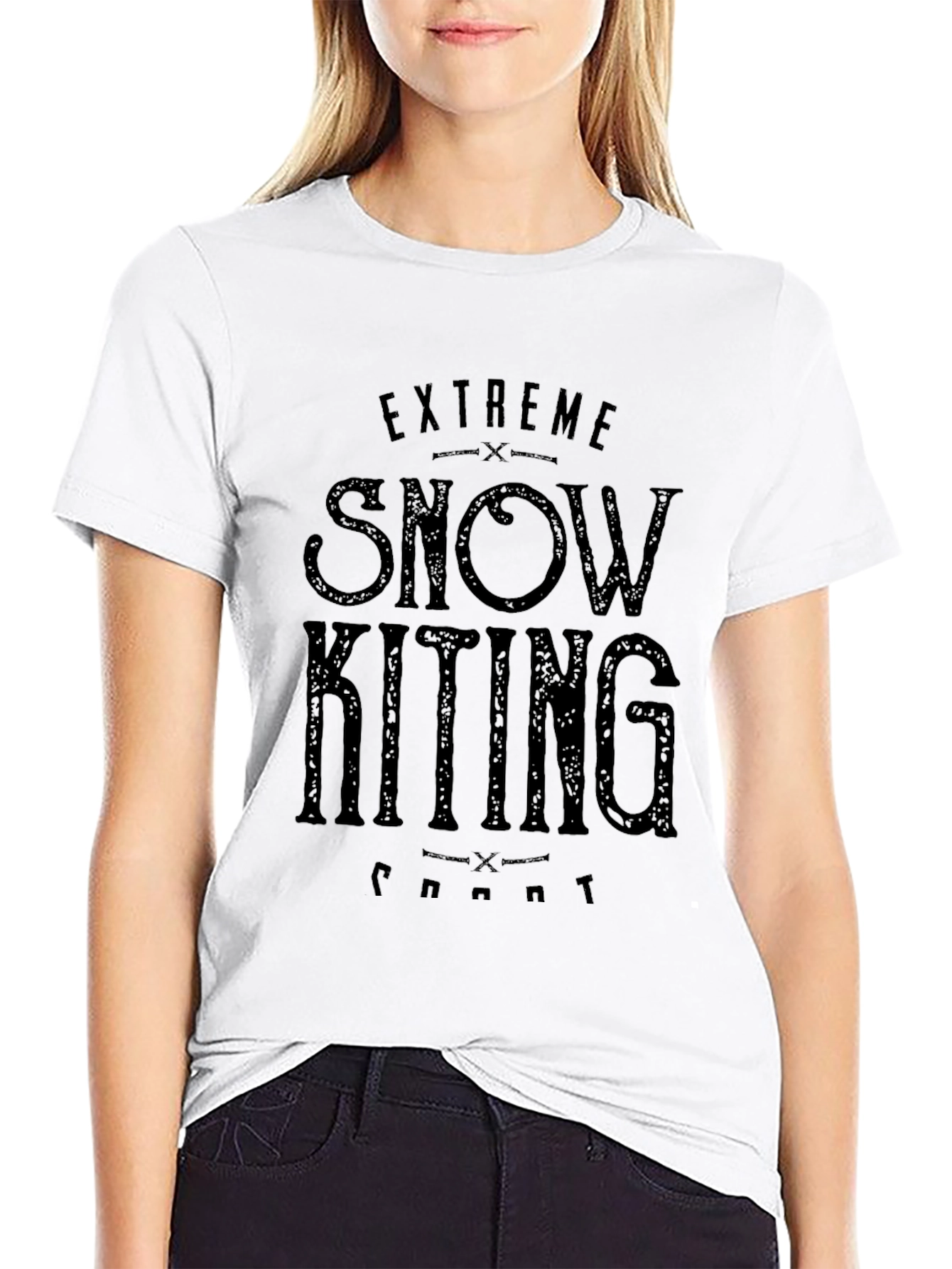 Extreme Snow Kiting Sport T-Shirt