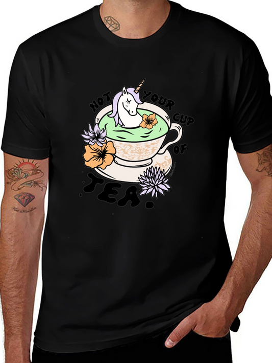 Unicorn Tea T-Shirt - Not Your Cup of Tea Funny Tee