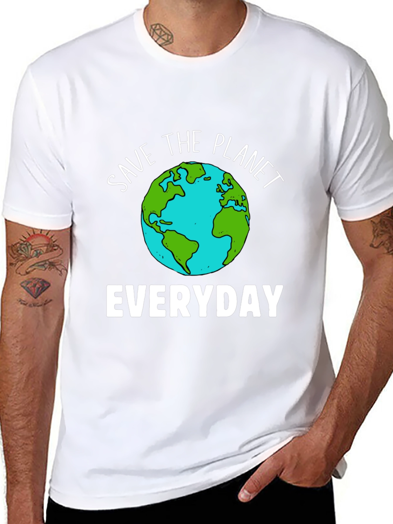 Save the Planet Everyday Graphic Tee