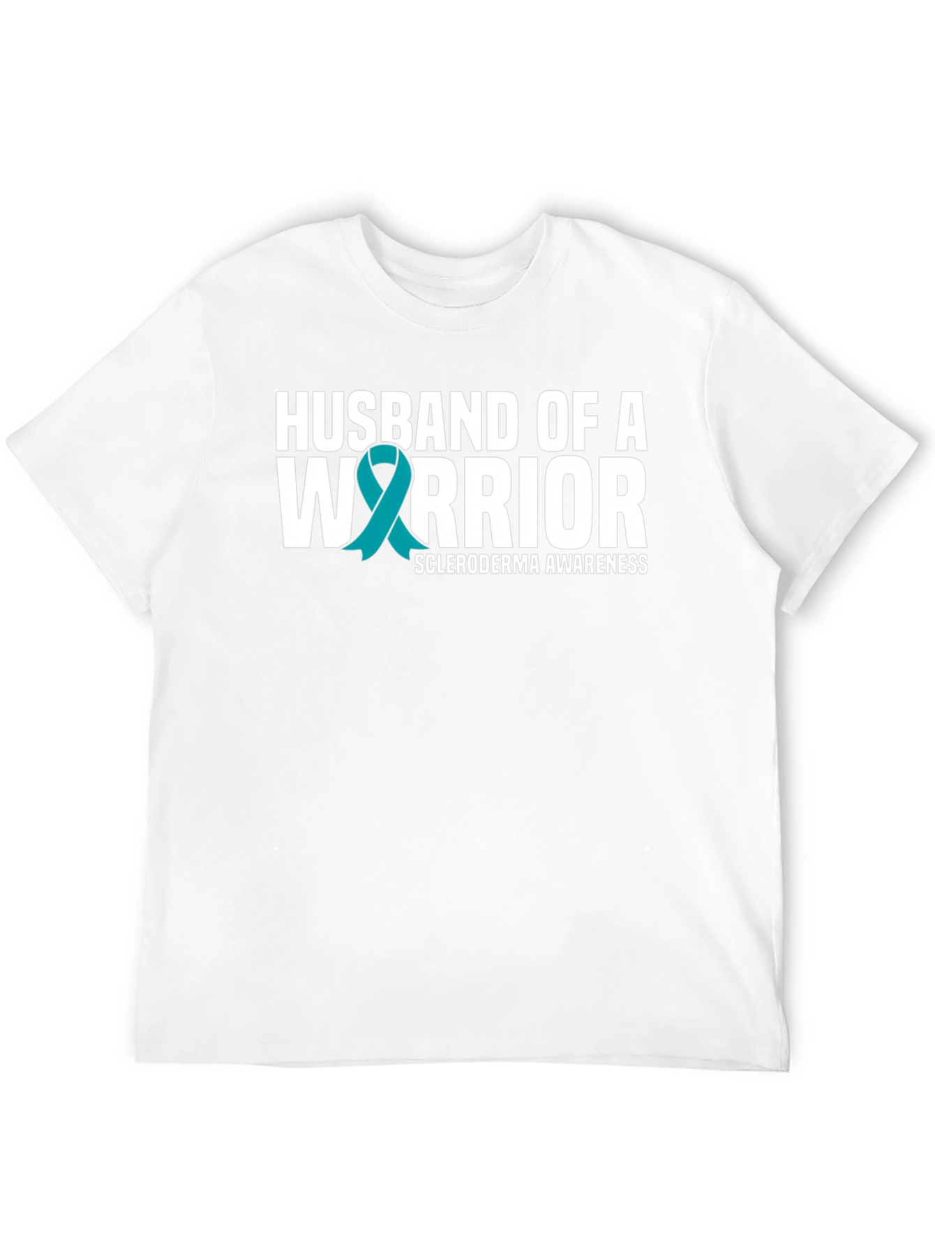 Husband of a Warrior Scleroderma Awareness T-Shirt