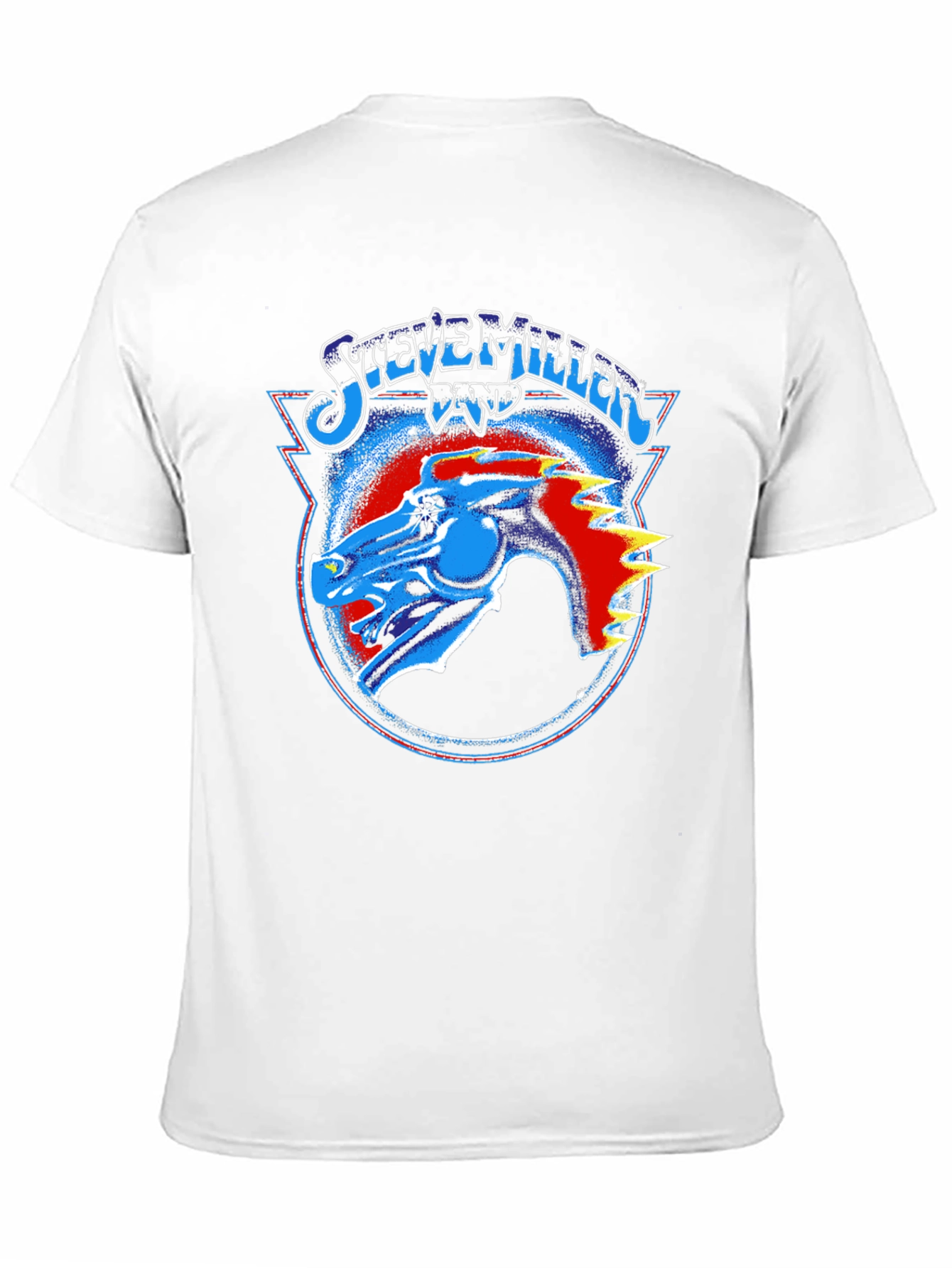Steve Miller Band Graphic Tee - Black Cotton T-Shirt