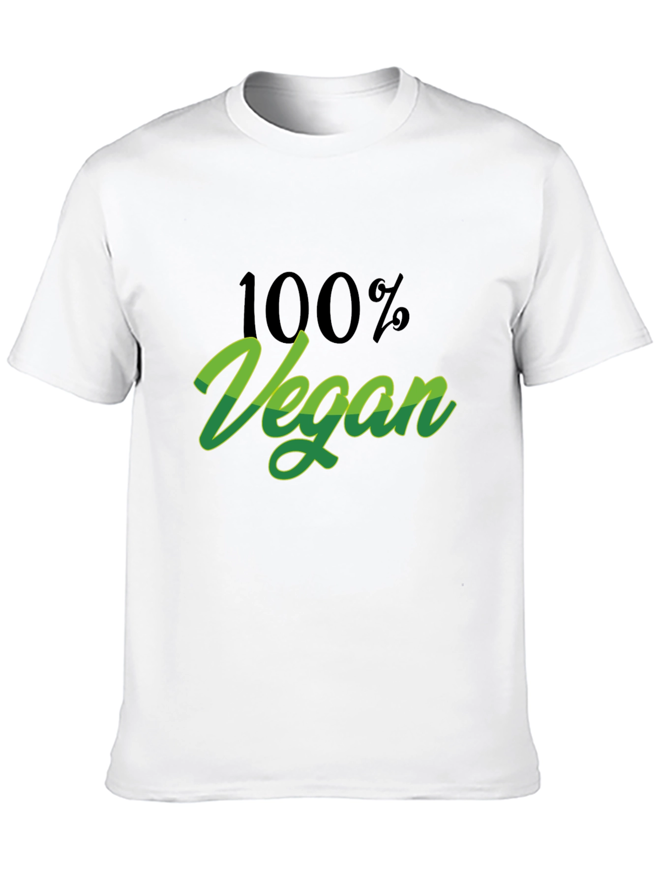 100% Vegan Graphic Tee - Stylish & Comfortable