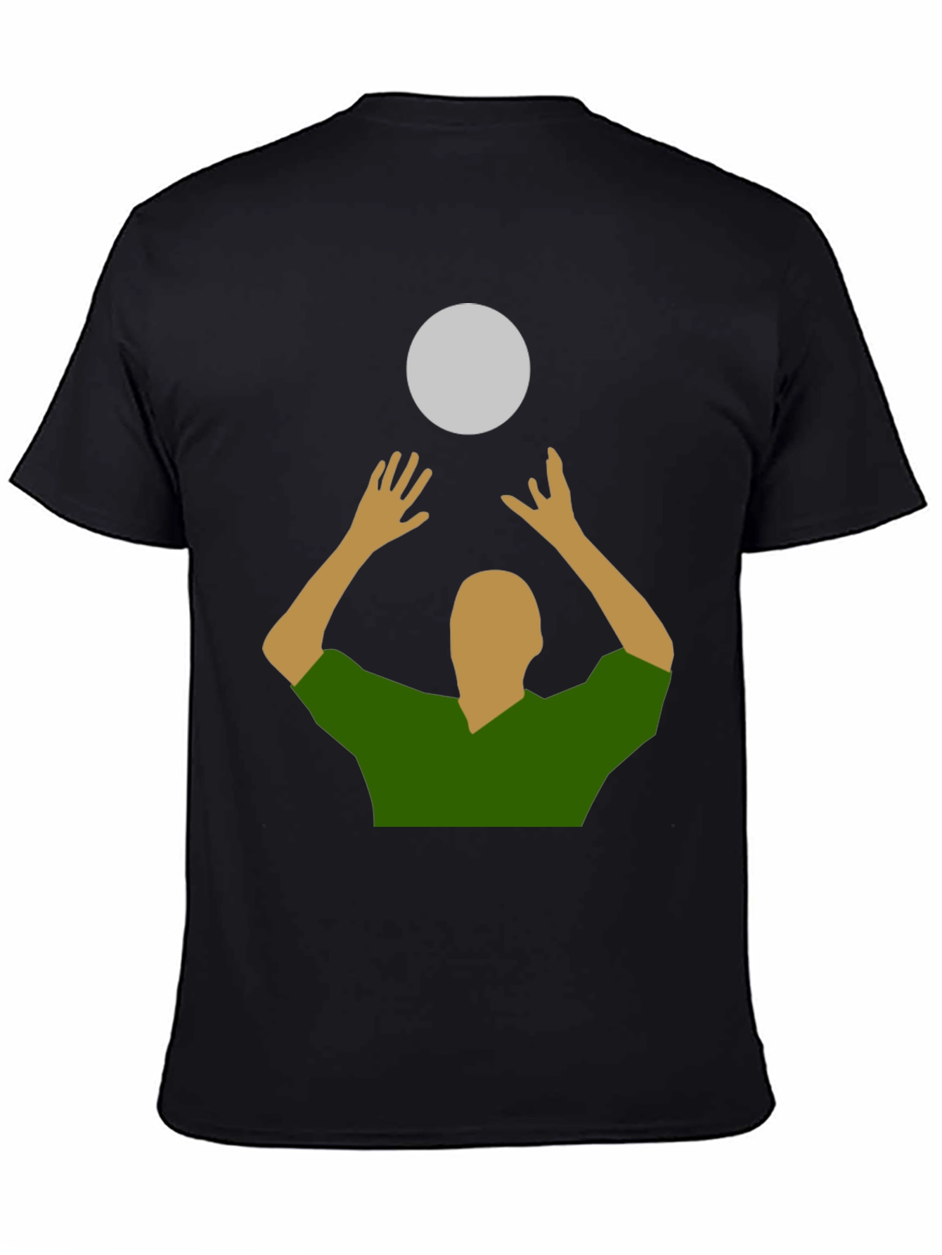 Volleyball Player Graphic T-Shirt