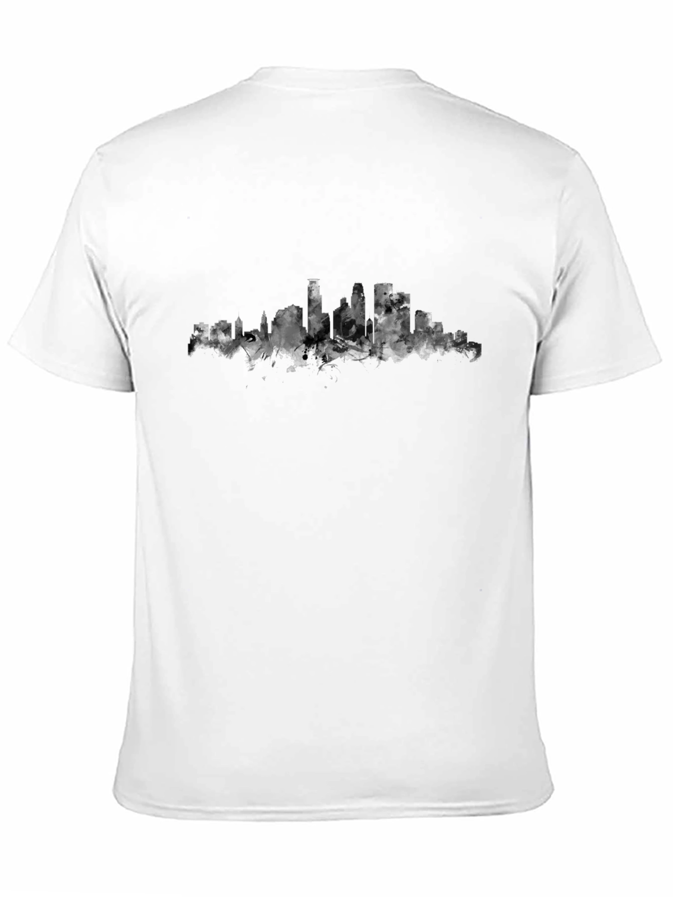 Cityscape Graphic Tee - Stylish Urban Design T-Shirt