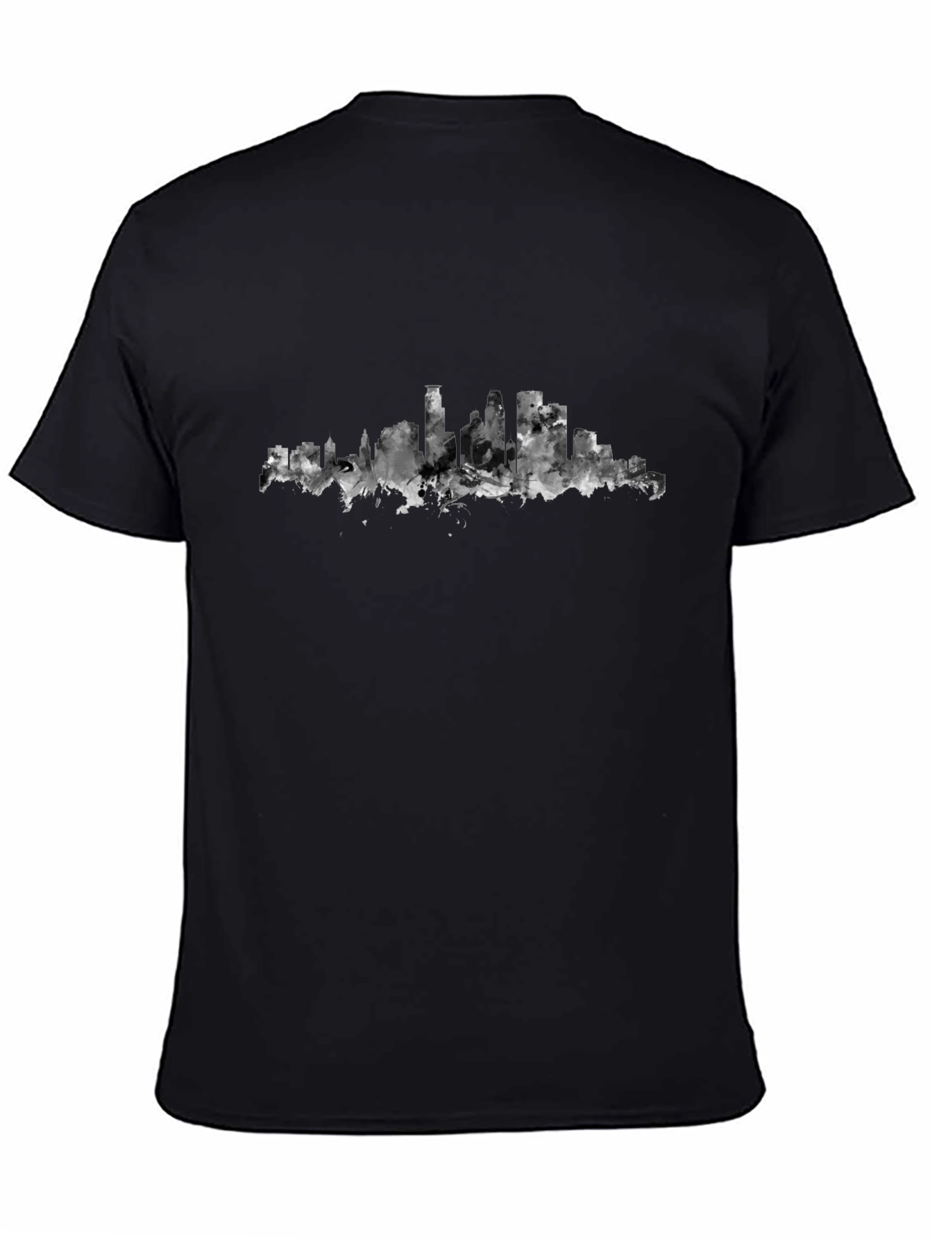 Cityscape Graphic Tee - Stylish Urban Design T-Shirt