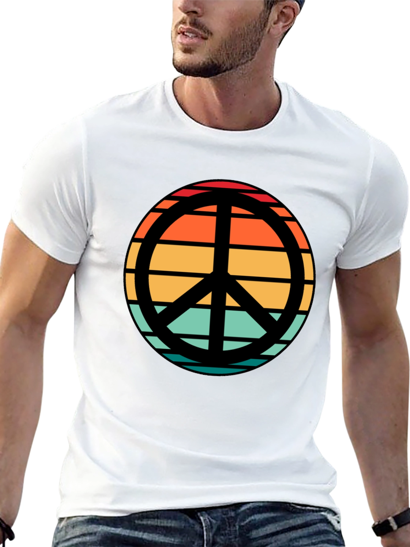 Retro Peace Sign T-Shirt