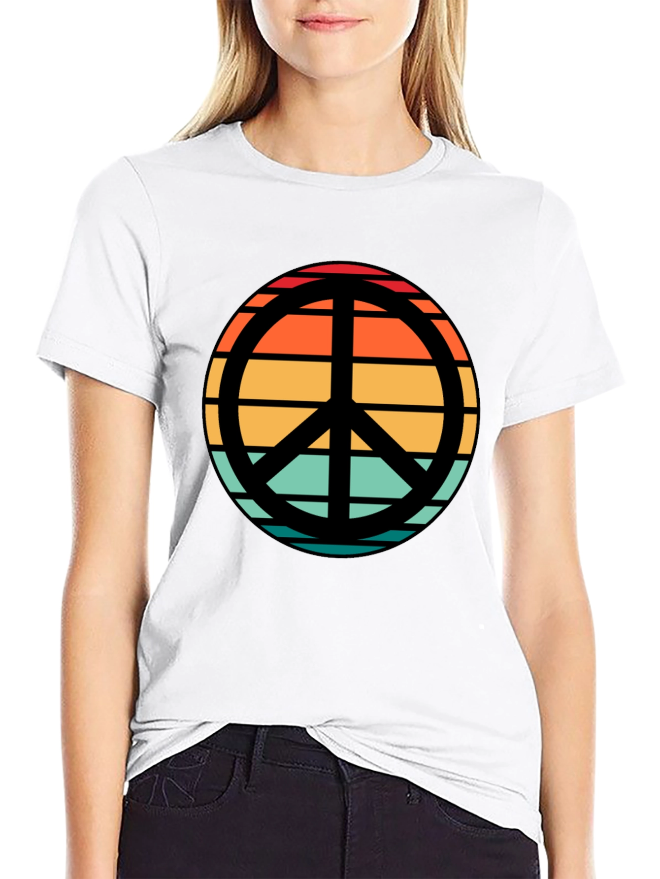 Retro Peace Sign T-Shirt