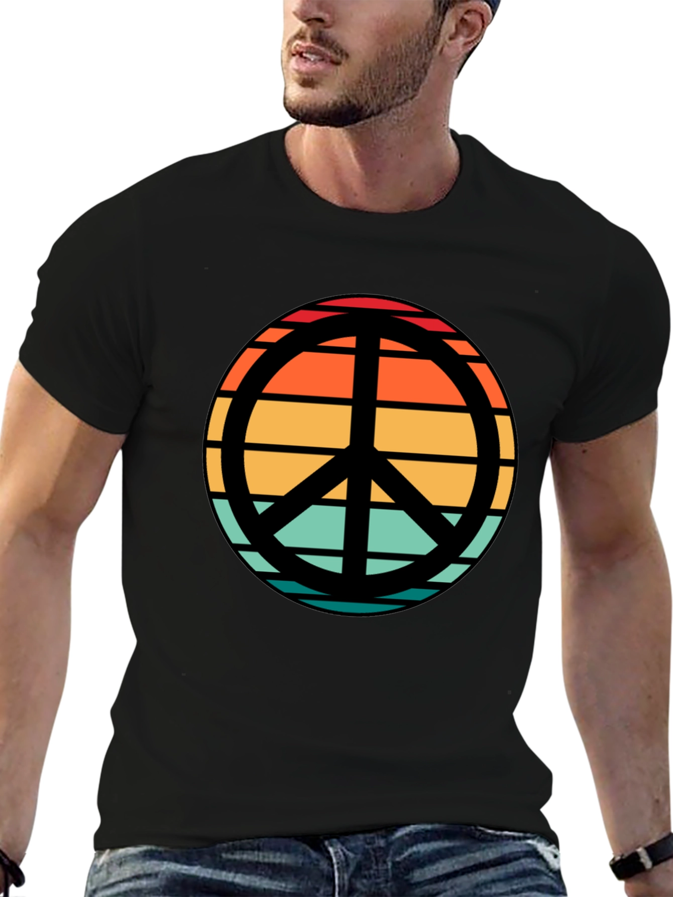 Retro Peace Sign T-Shirt