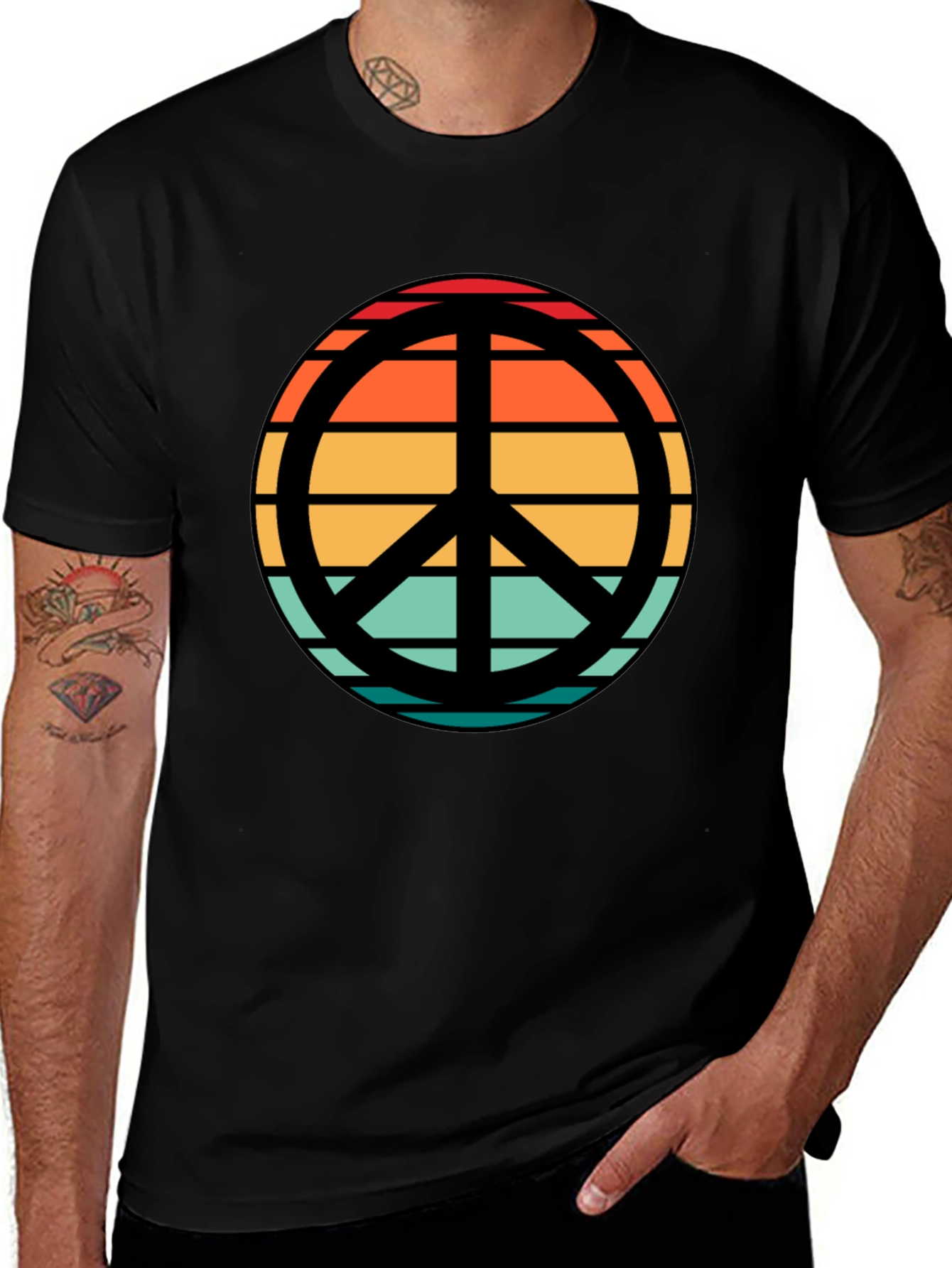 Retro Peace Sign T-Shirt