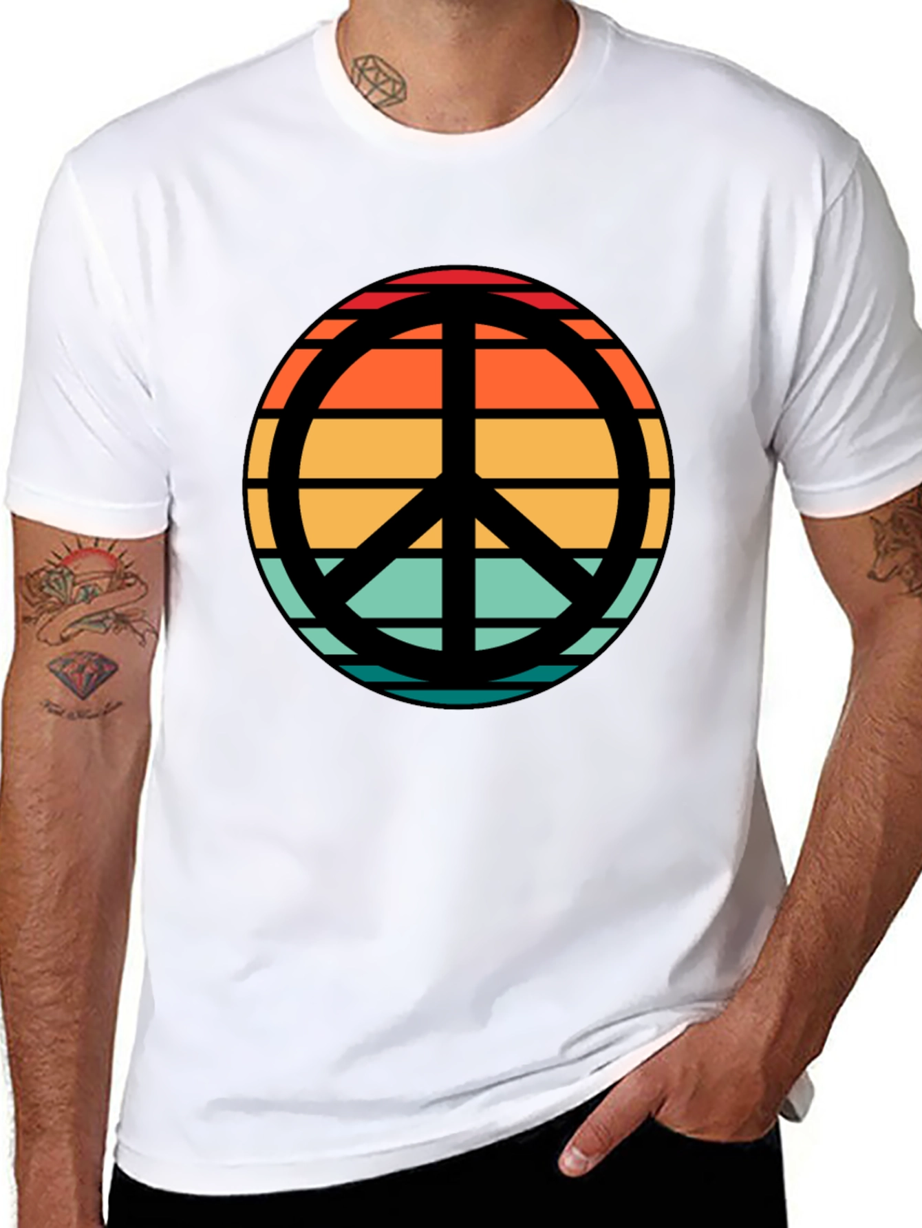 Retro Peace Sign T-Shirt