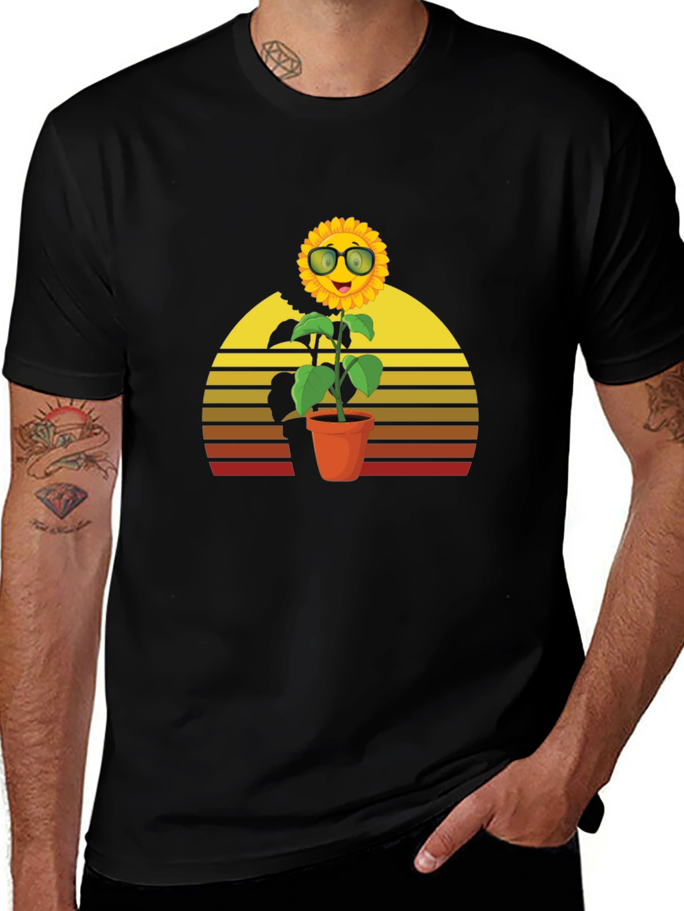 Sunflower Graphic T-Shirt