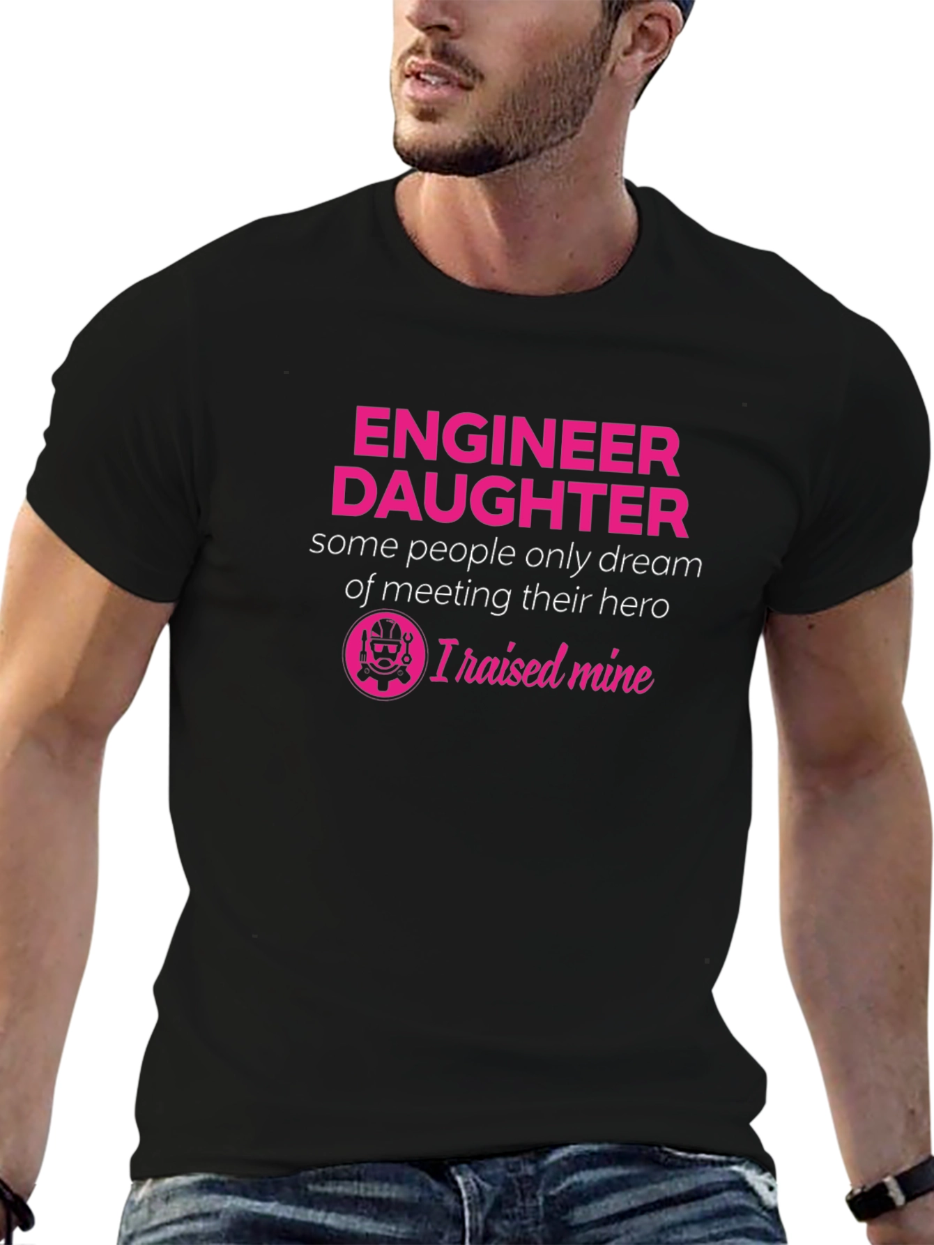 Engineer Daughter T-Shirt - Raised Mine Hero Tee