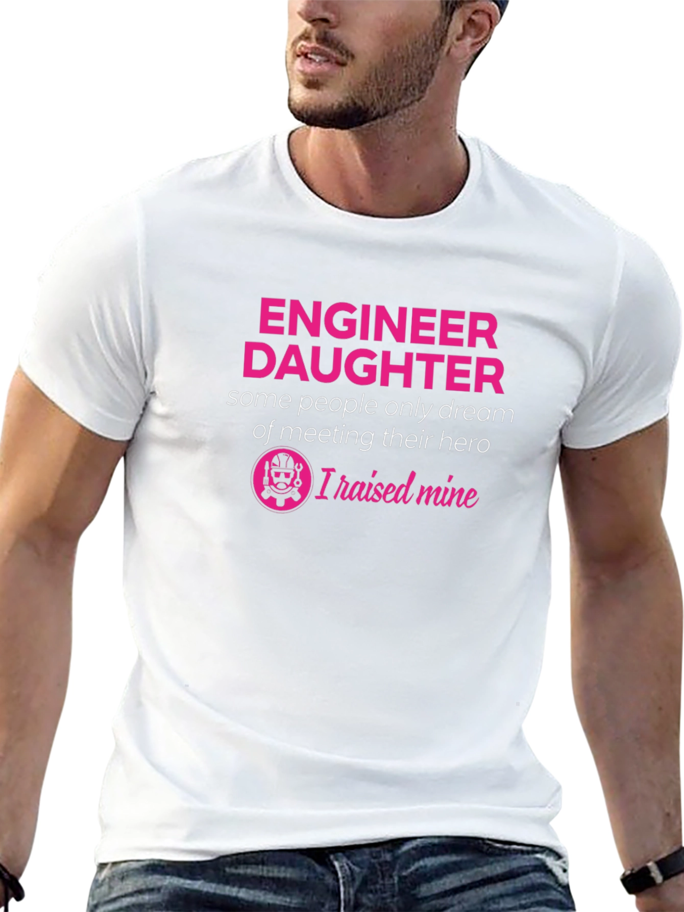 Engineer Daughter T-Shirt - Raised Mine Hero Tee