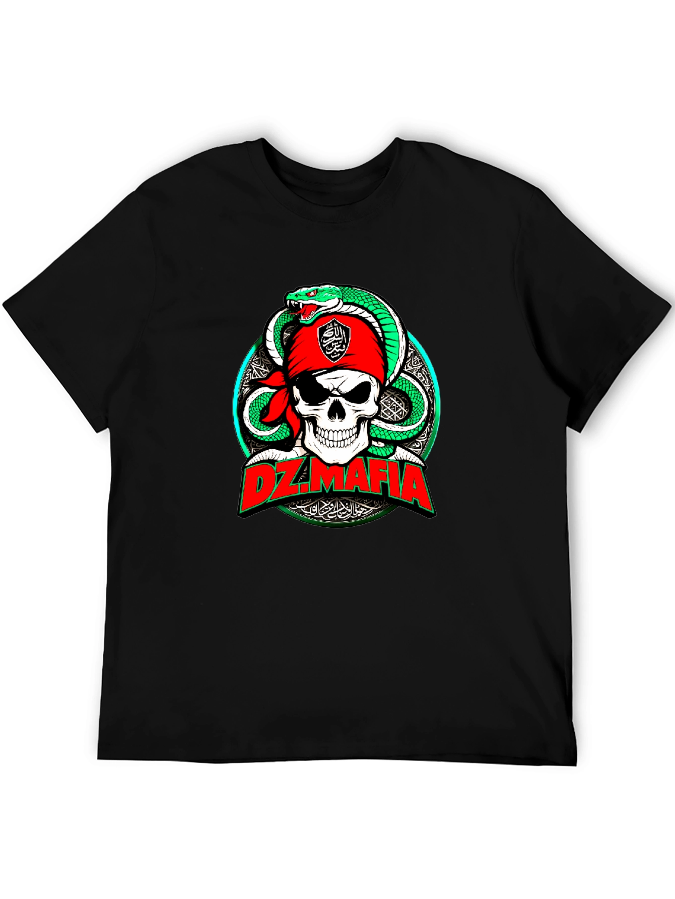 DZ Mafia Skull & Snake Graphic Tee
