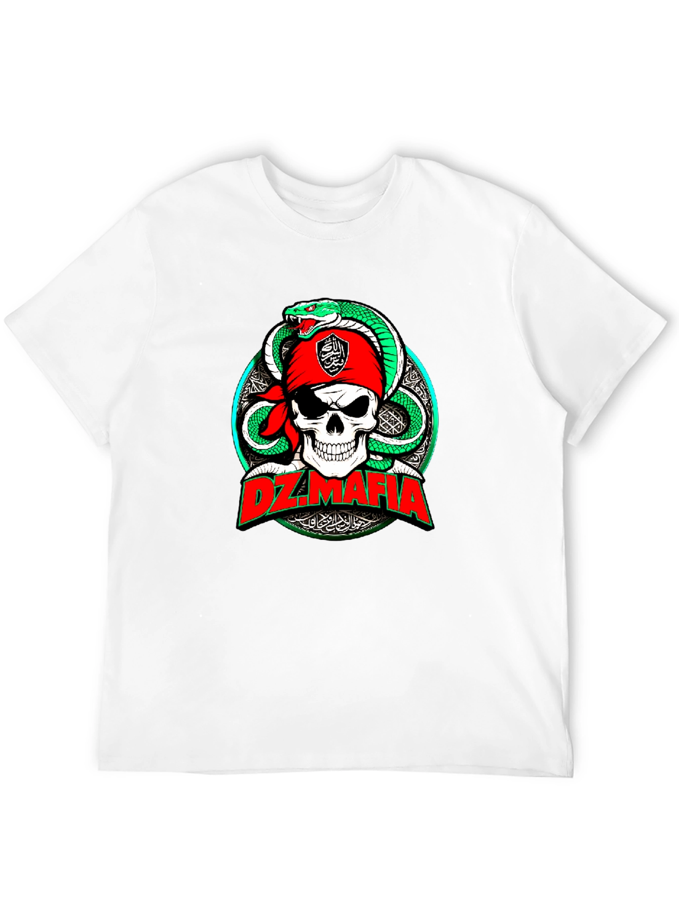 DZ Mafia Skull & Snake Graphic Tee