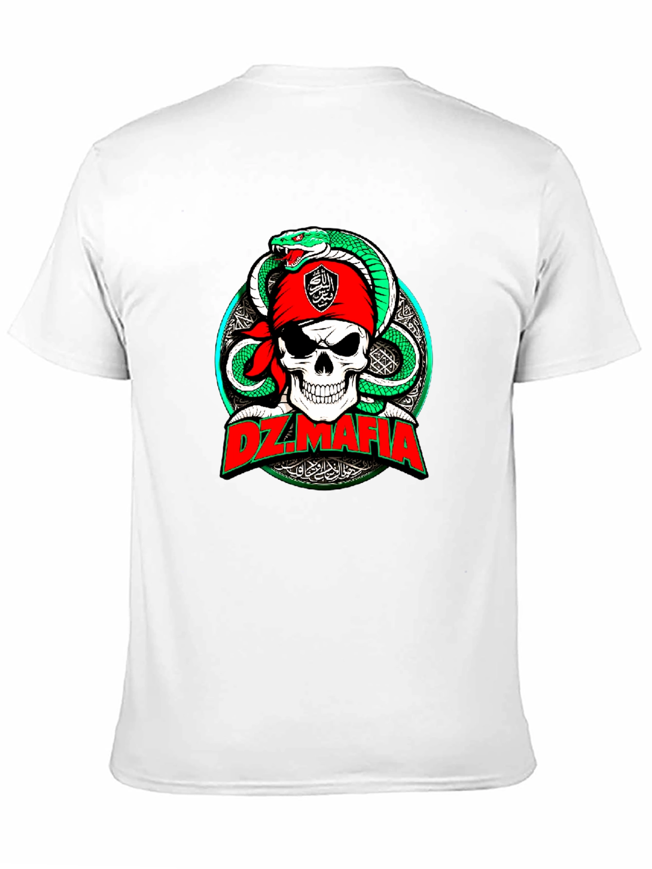 DZ Mafia Skull & Snake Graphic Tee