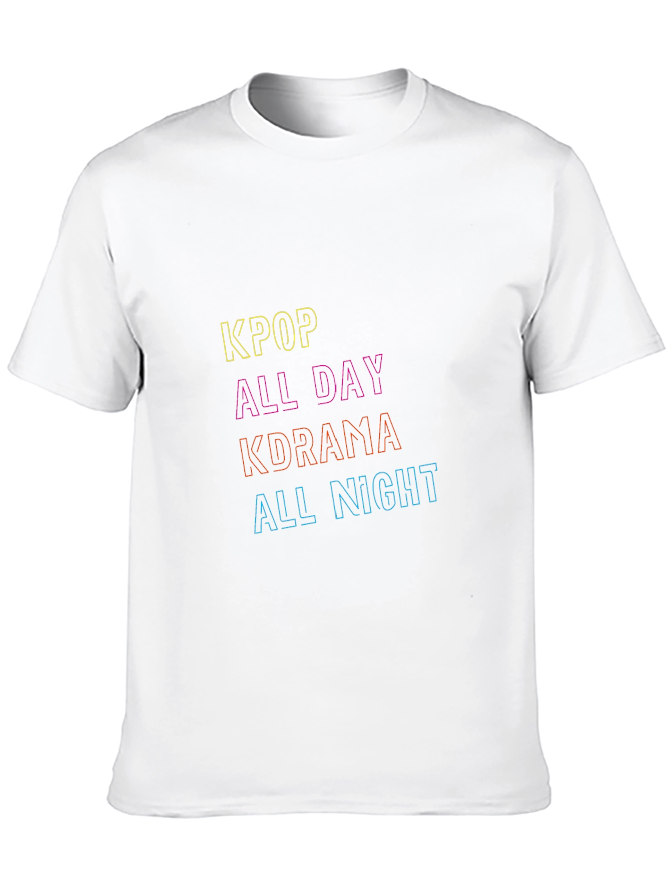 Kpop Kdrama All Day All Night Black Tee