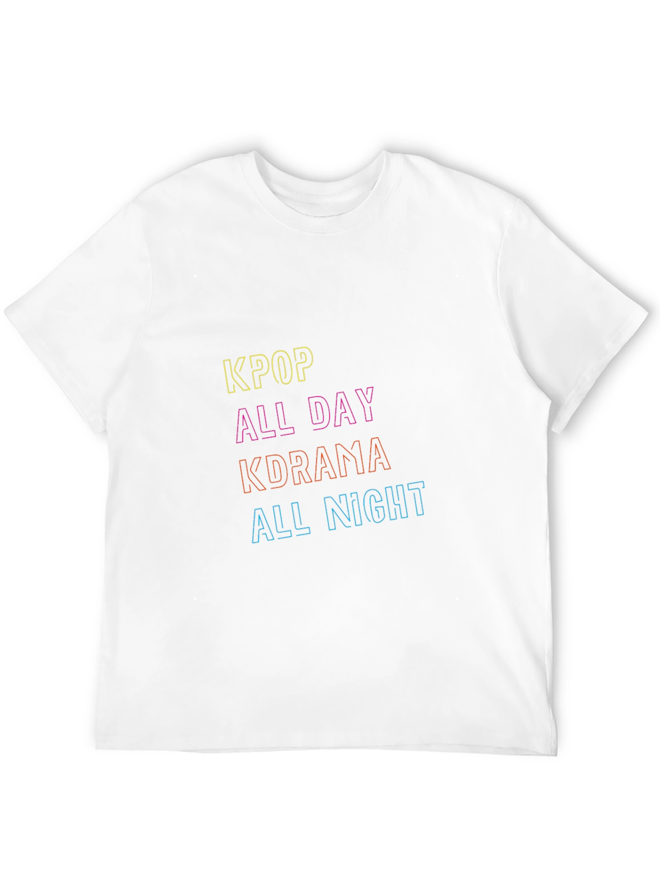 Kpop Kdrama All Day All Night Black Tee