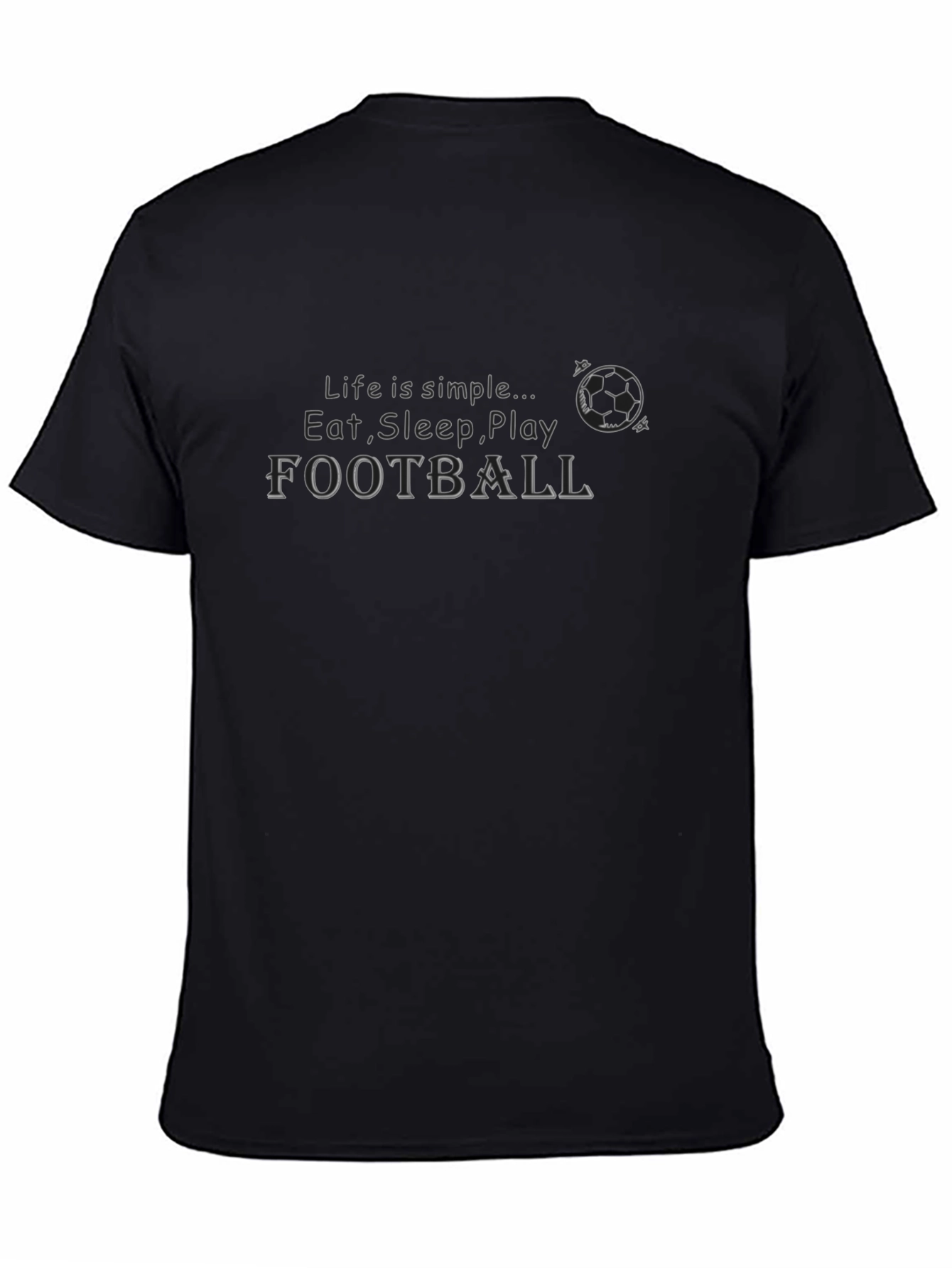 Eat Sleep Play Football T-Shirt