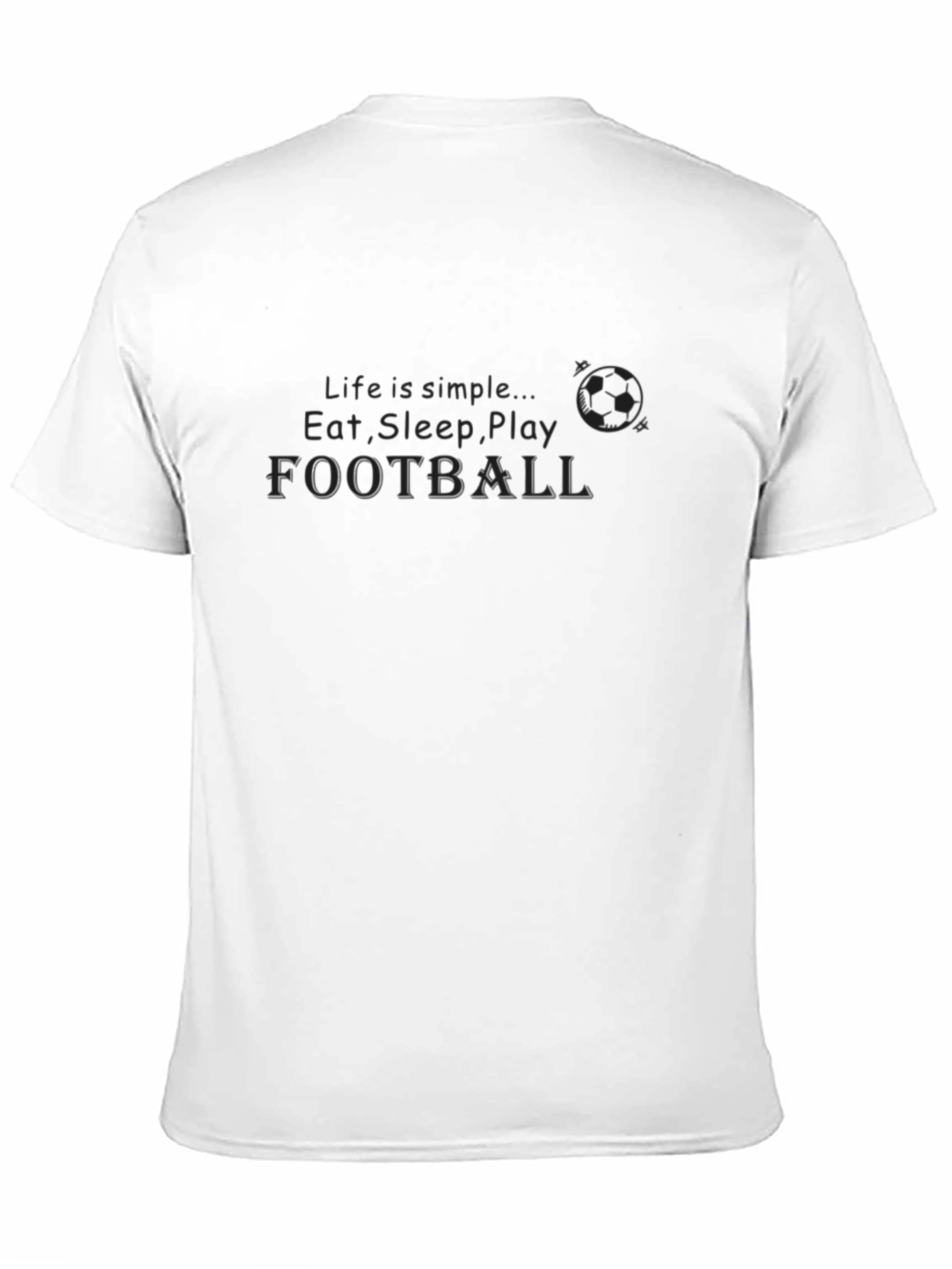 Eat Sleep Play Football T-Shirt