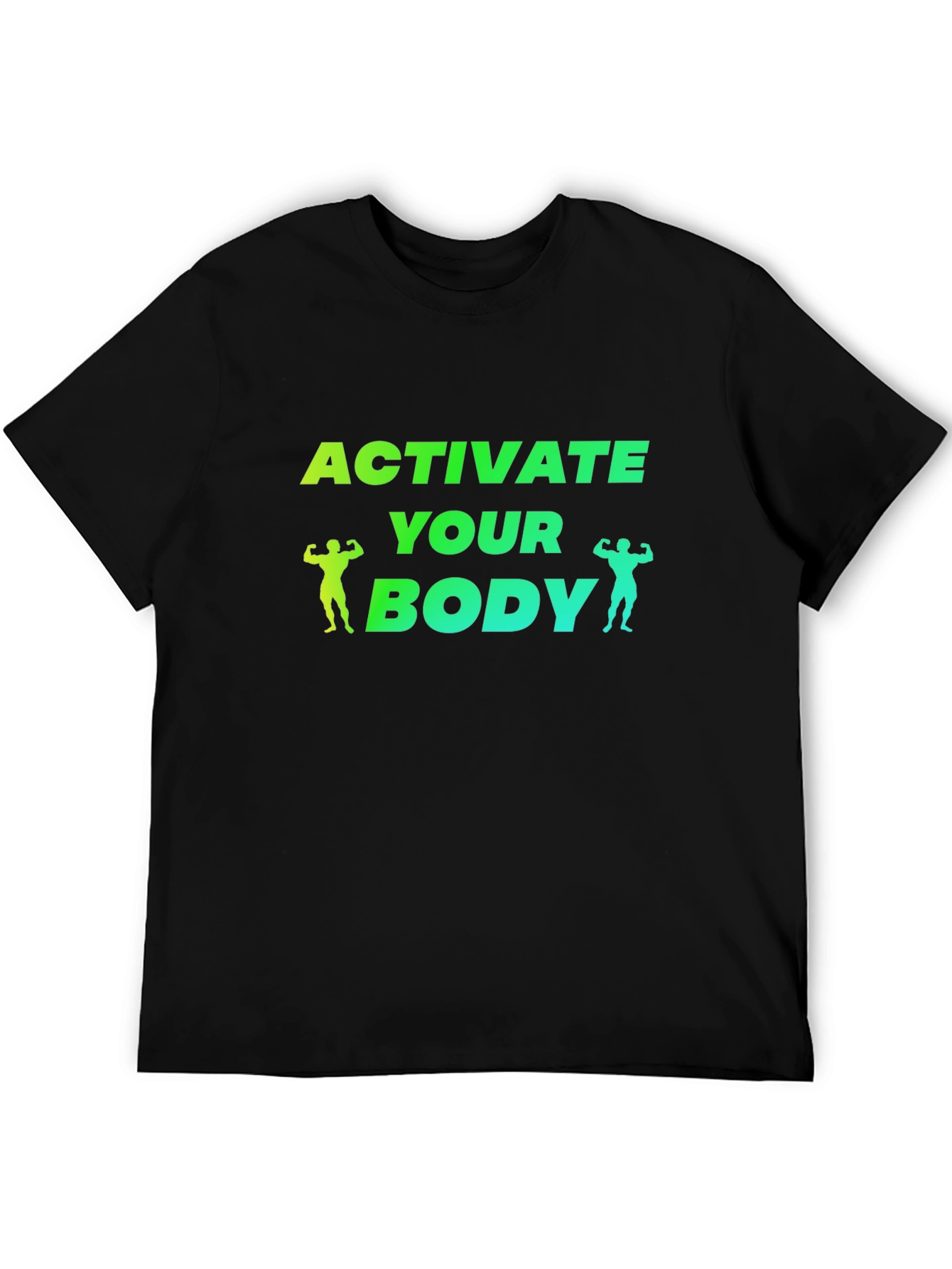 Activate Your Body Black T-Shirt