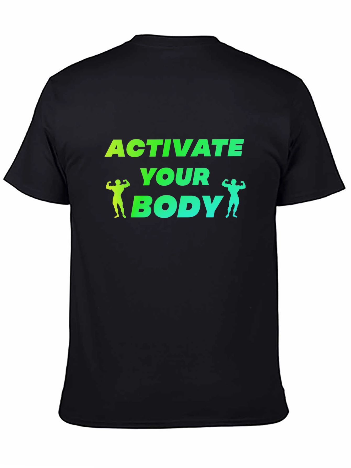Activate Your Body Black T-Shirt
